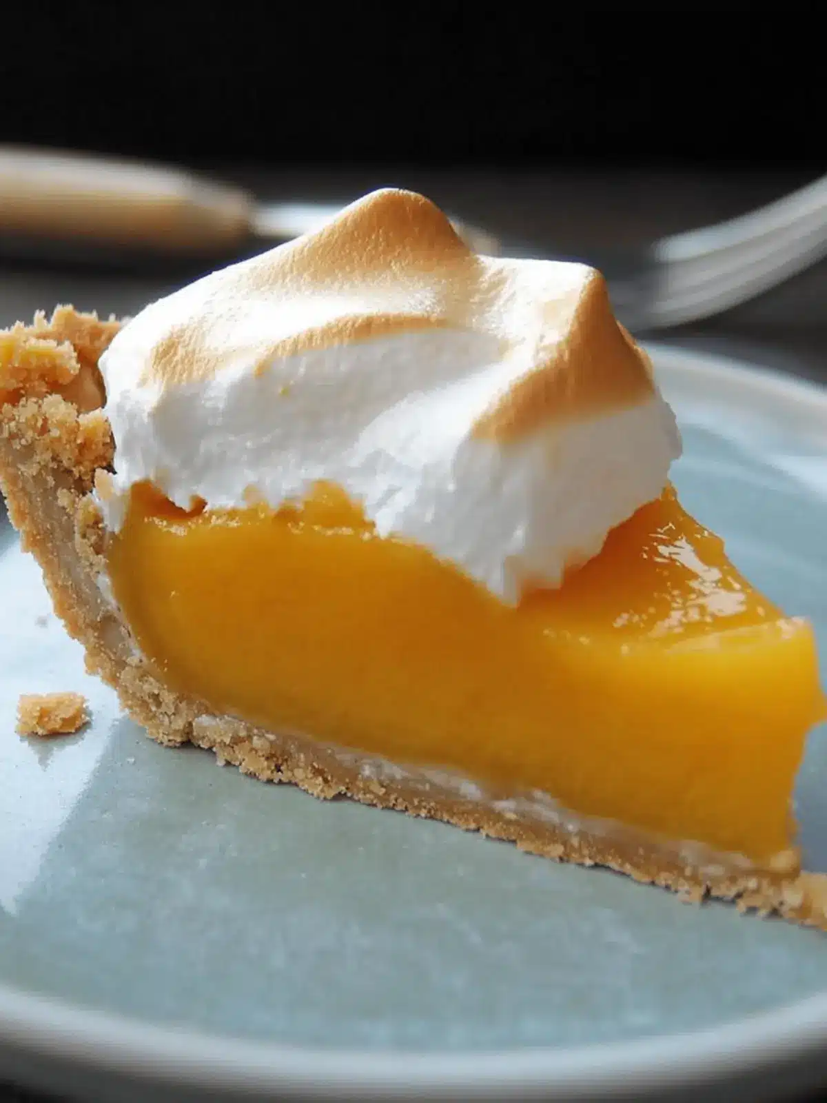 Delightful Mango Meringue Pie with Coconut Macadamia Crust 3 Mango Meringue Pie with Coconut Macadamia Crust