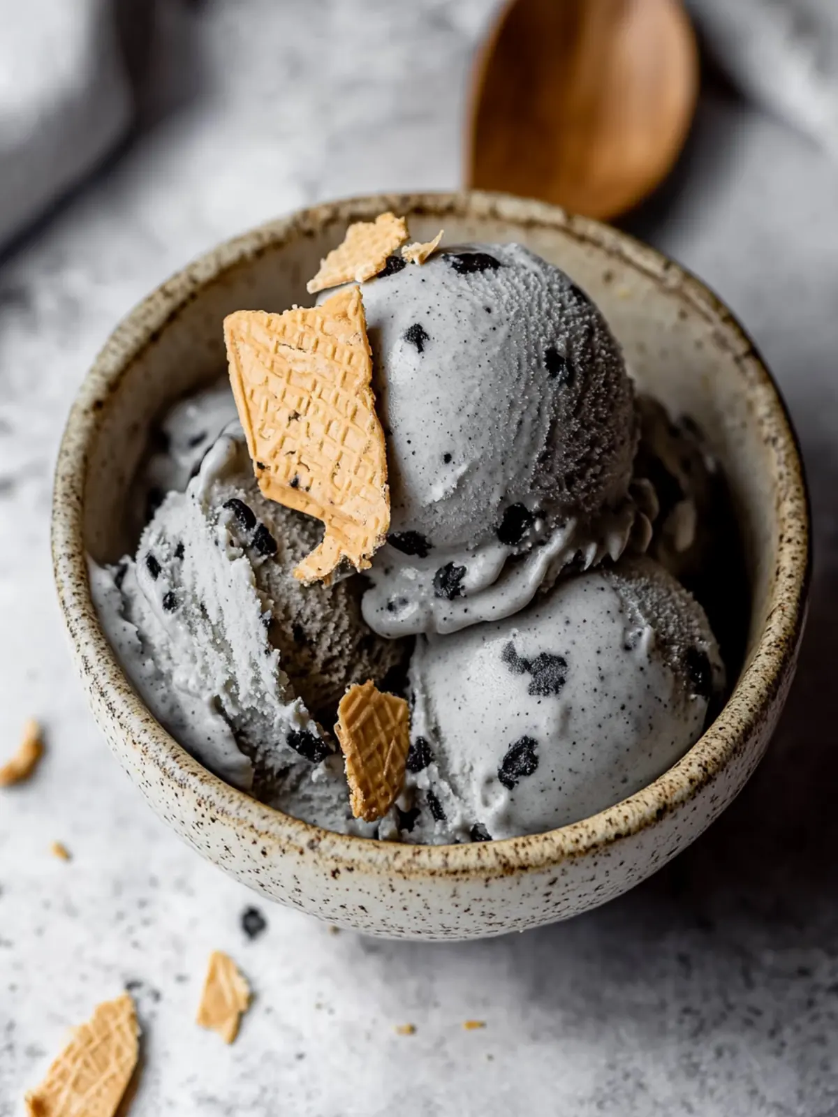 Toasted Black Sesame Ice Cream: A Creamy Summer Delight 3 Toasted Black Sesame Ice Cream