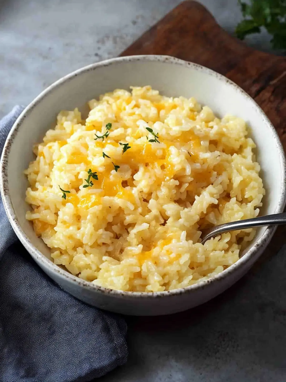 Cheesy Rice Delight: The Ultimate Creamy Comfort Food 4 Cheesy Rice