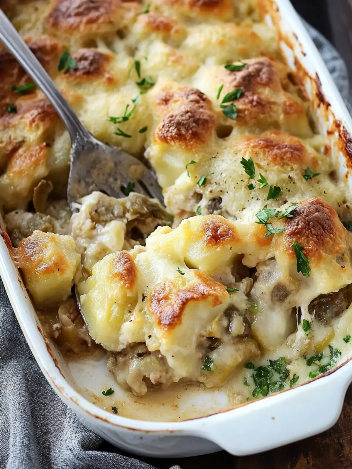 Savory Potato Dumpling Casserole for Cozy Family Dinners 3 Potato dumpling casserole