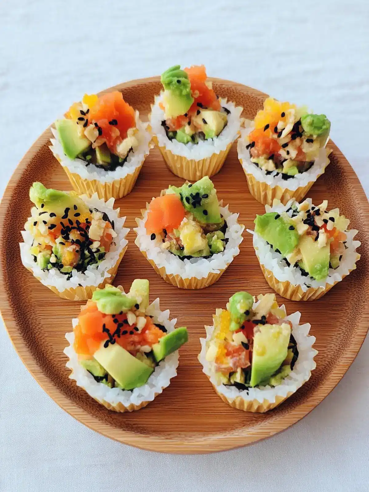 Flavor-Packed Sushi Cups: Easy No-Bake Delight at Home 3 Sushi Cups