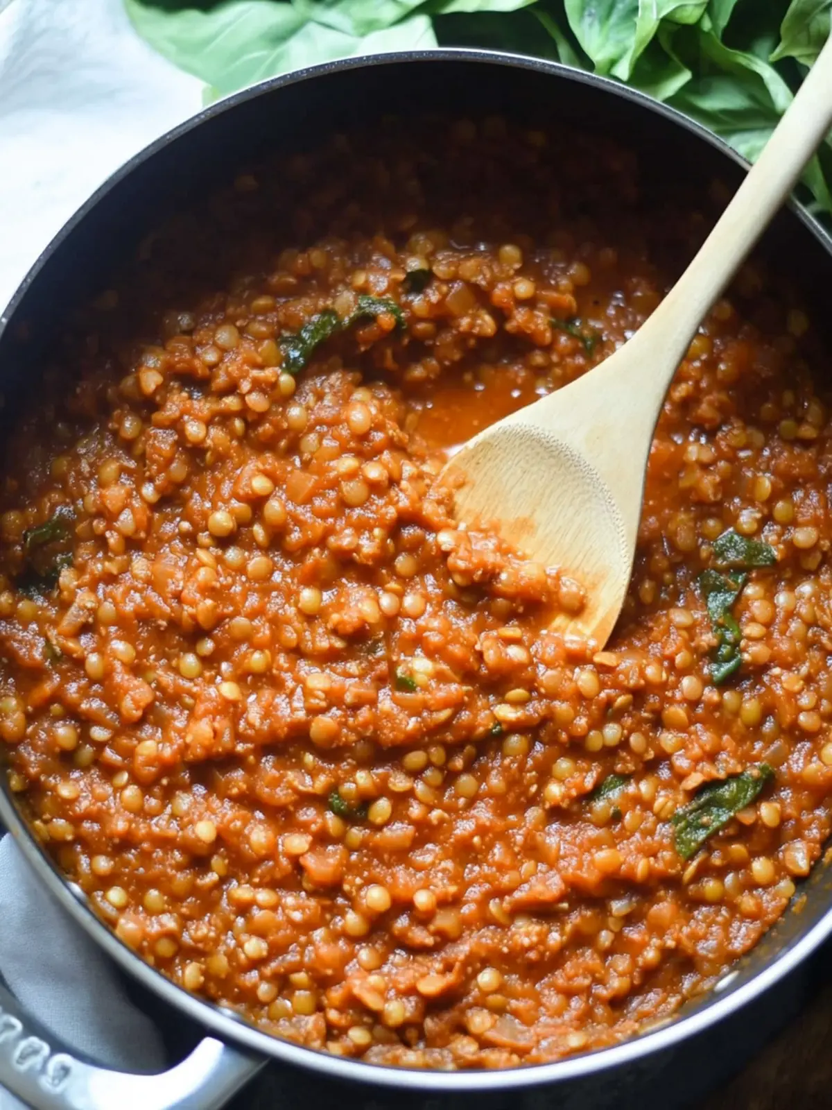 Homemade Red Lentil Bolognese That Wows Every Dinner Guest 3 Homemade Red Lentil Bolognese