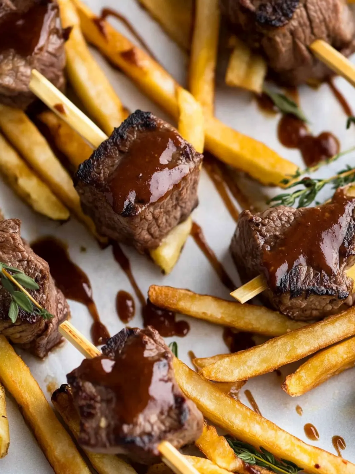 Savor Steak Frites Bites: Crispy Perfection for Any Gathering 2 Steak Frites Bites