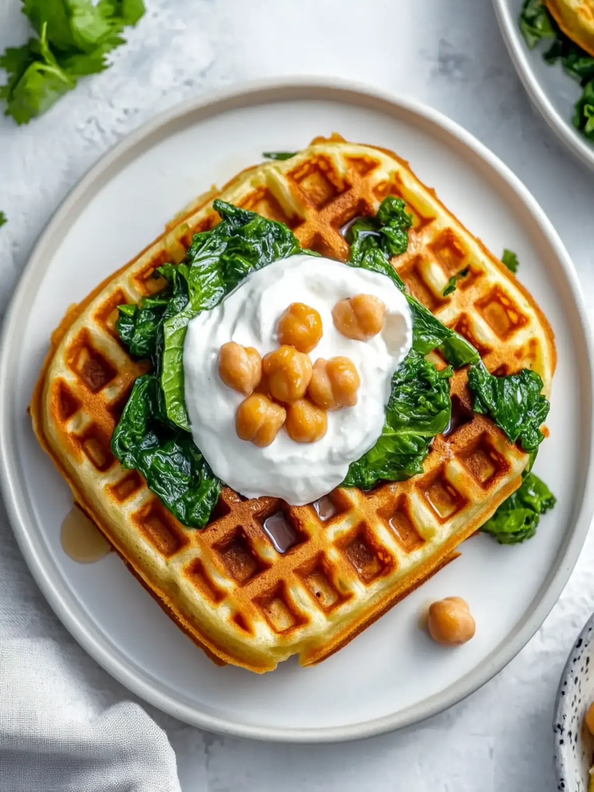 Savory Chickpea Waffles - Your New Favorite Gluten-Free Breakfast 4 Savory Chickpea Waffles