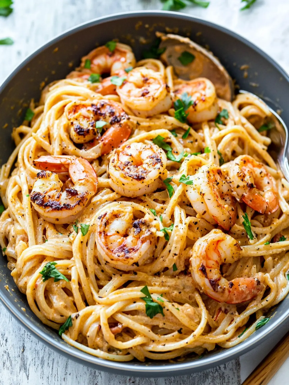 Dairy-Free Creamy Cajun Shrimp Pasta You'll Crave Again! 4 Dairy-Free Creamy Cajun Shrimp Pasta