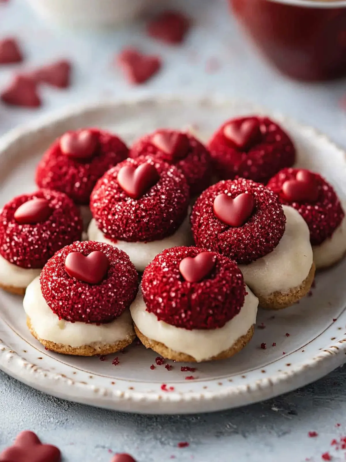 Easy Hershey s Red Velvet Blossoms Cookies for Sweet Moments 2 Easy Hershey s Red Velvet Blossoms Cookies