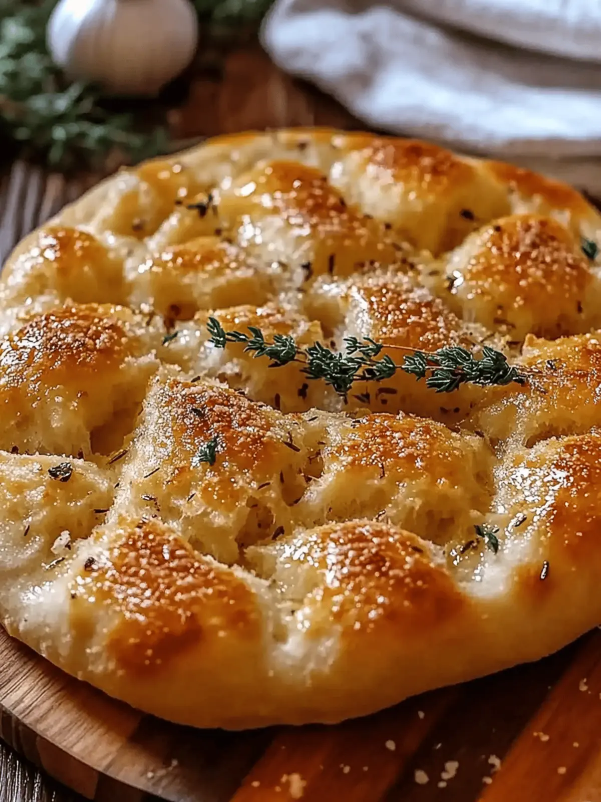 Garlic Parmesan Focaccia Bread: Your New Favorite Homemade Classic 2 Garlic Parmesan Focaccia Bread