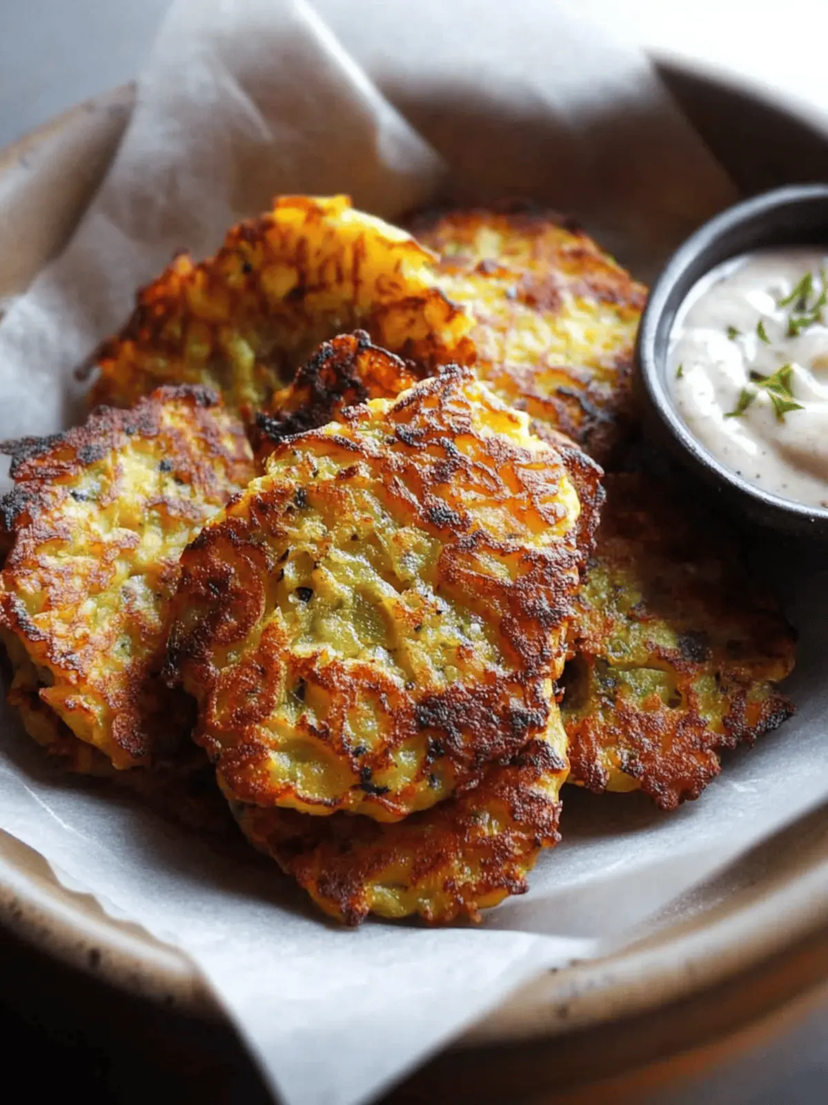 Crispy Summer Squash Fritters With Garlic Dipping Sauce Delight 3 Summer Squash Fritters With Garlic Dipping Sauce