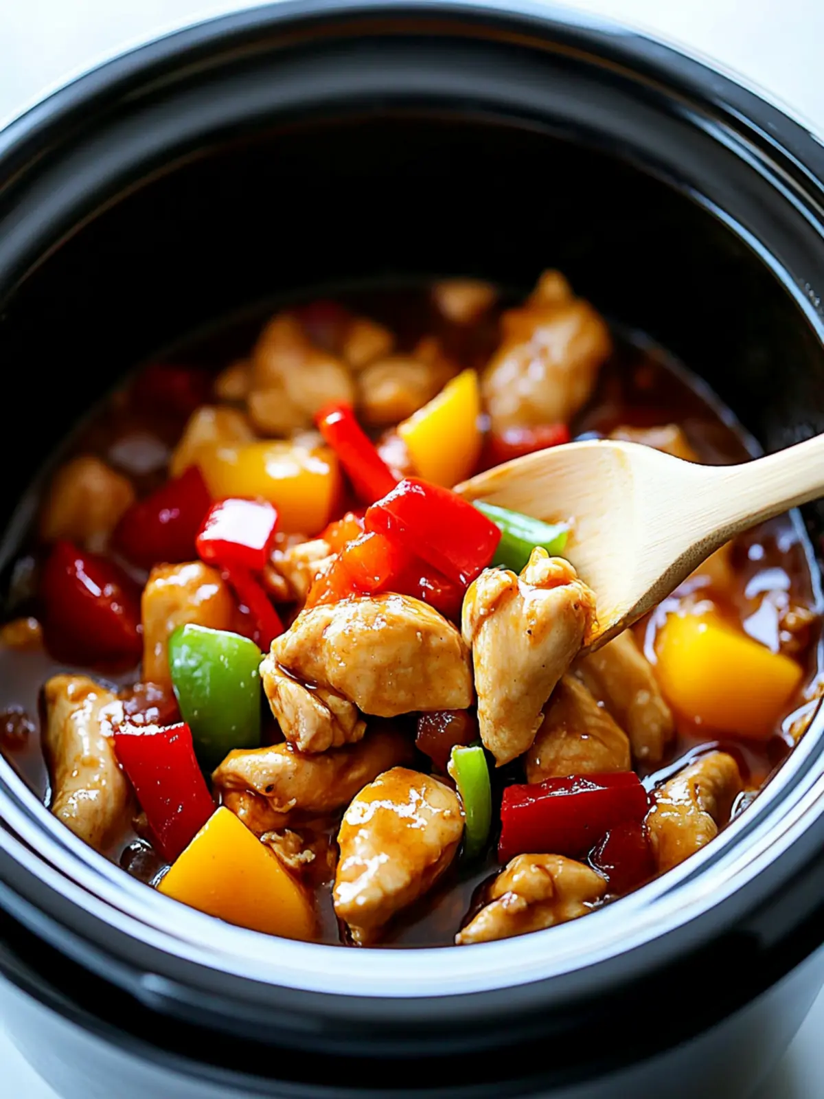 Crockpot Sweet and Sour Chicken for Effortless Family Dinners 2 Crockpot Sweet and Sour Chicken