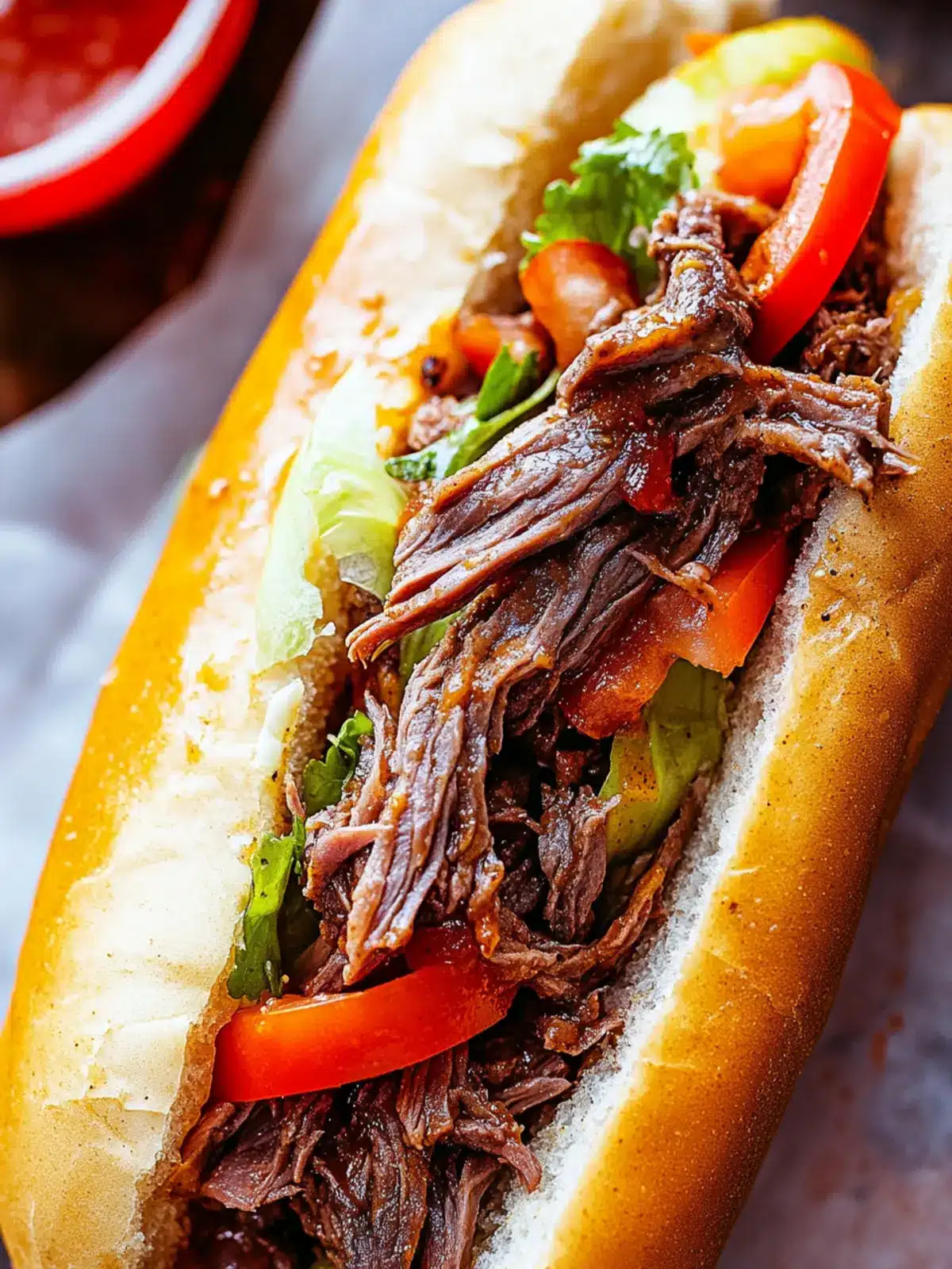 Zesty Cajun Roast Beef Po Boy - A Flavorful Comfort Bite 4 Cajun Roast Beef Po Boy
