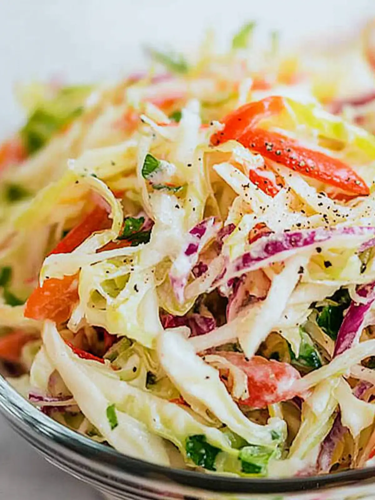 Healthy Greek Cabbage Salad Lahanosalata for Refreshing Crunch 2 Greek Cabbage Salad - Lahanosalata (vinegar coleslaw)
