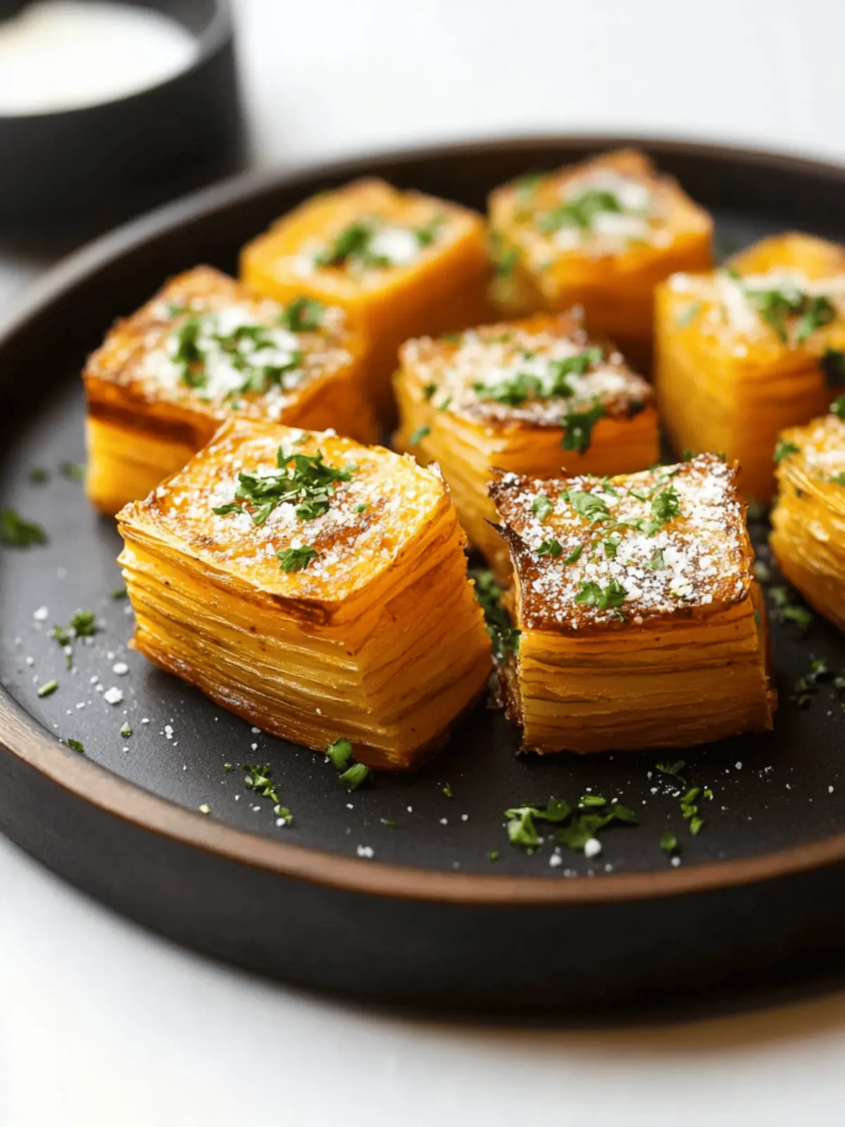 Crispy Million Layer Potatoes: A Gourmet Treat at Home 4 Million Layer Potatoes