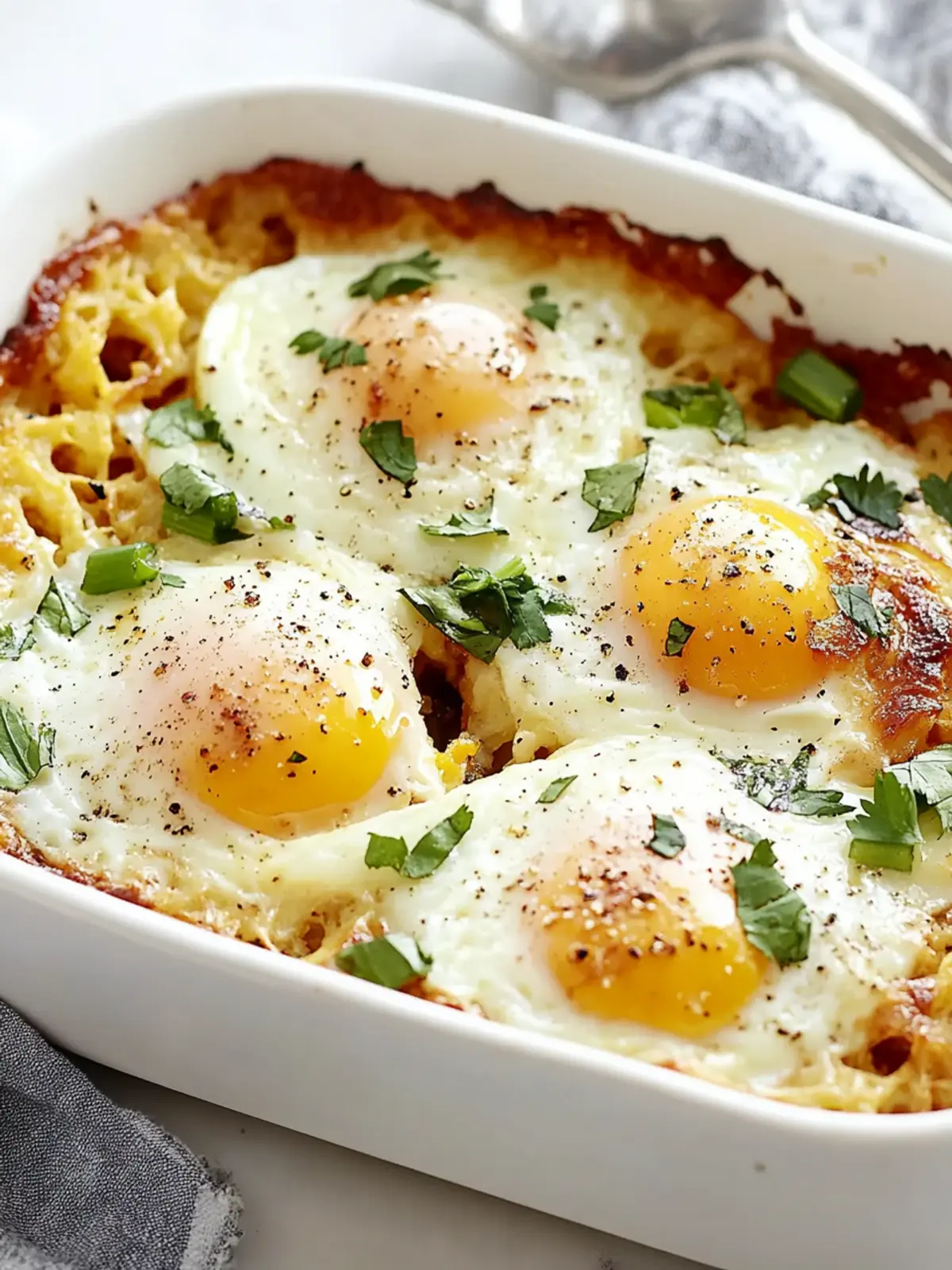 Sweet Pepper Hash Brown Baked Eggs for a Cozy Breakfast Bliss 4 Sweet Pepper Hash Brown Baked Eggs