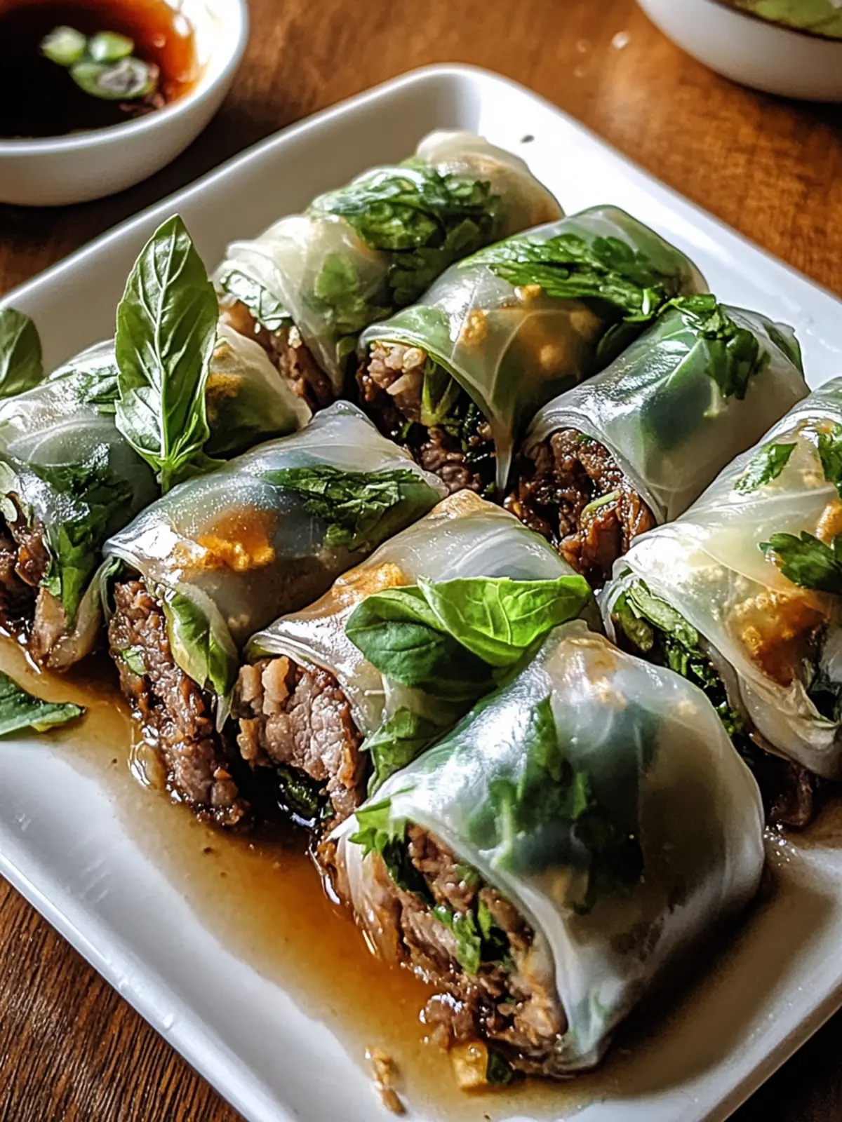 Thai Basil Beef Rolls: Bold Flavors You'll Crave Tonight 3 Thai Basil Beef Rolls
