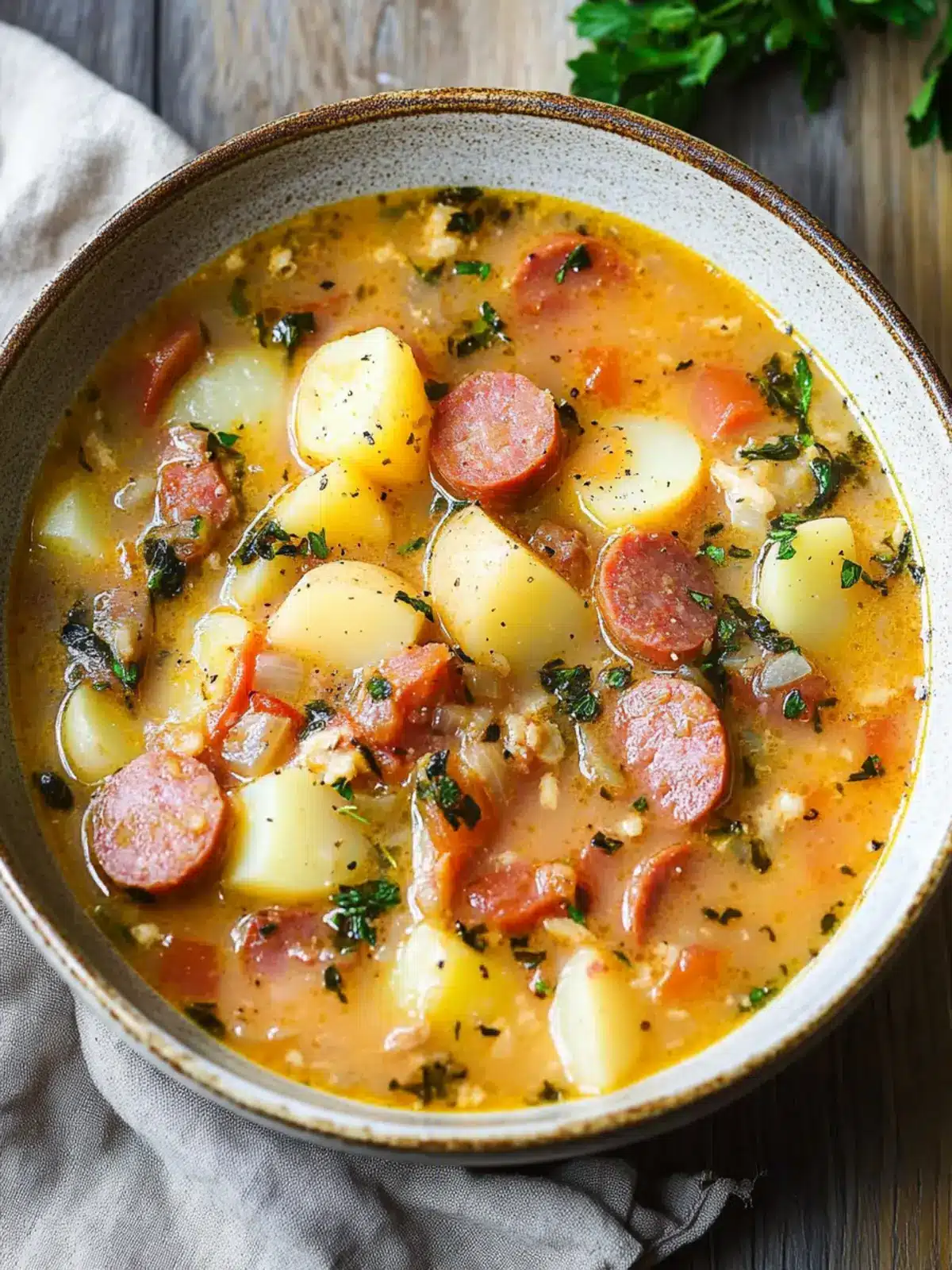 Savory Kielbasa Potato Soup: Your Cozy Comfort Food Fix 3 Kielbasa Potato Soup