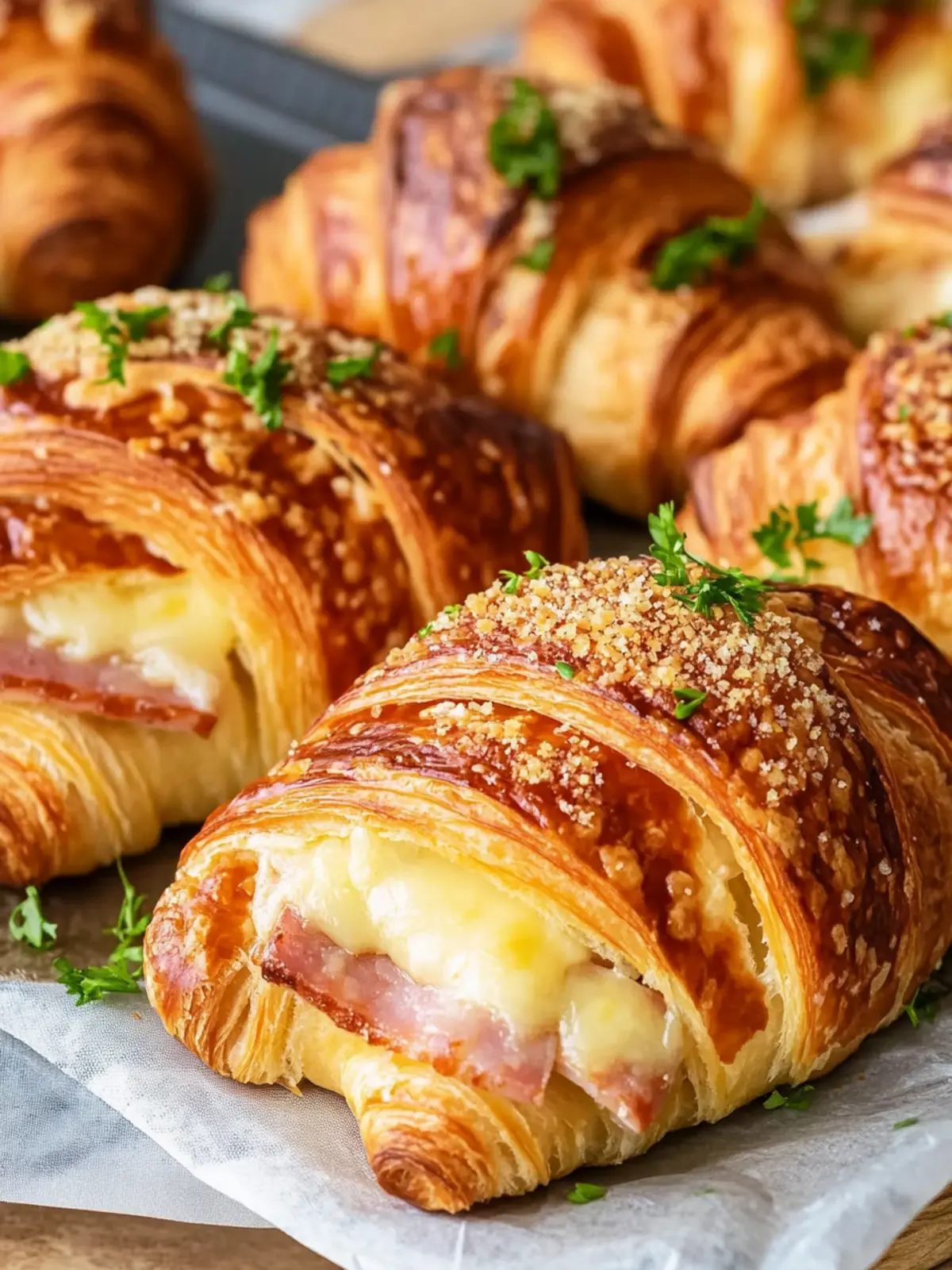 Irresistible Baked Ham and Cheese Croissants You ll Love 4 Baked Ham and Cheese Croissants