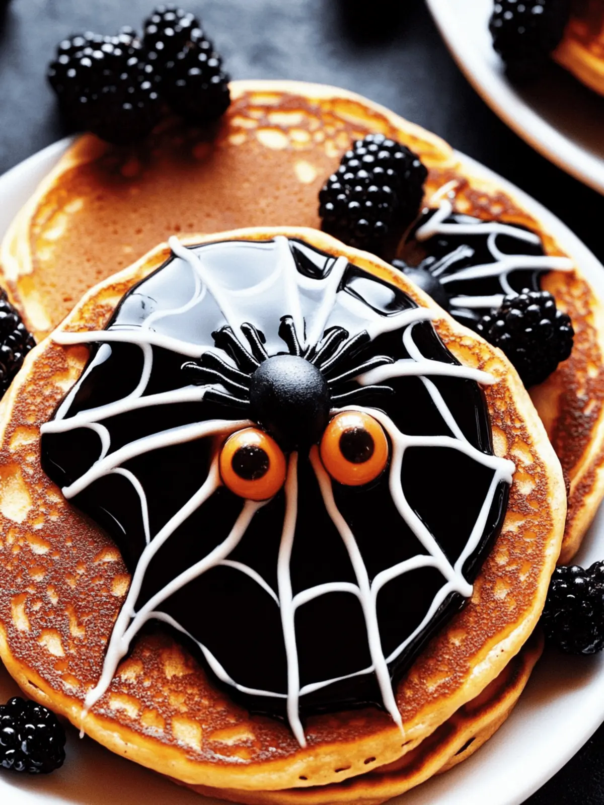 Easy Spider Pancakes That Make Halloween Breakfast Fun 3 Easy Spider Pancakes