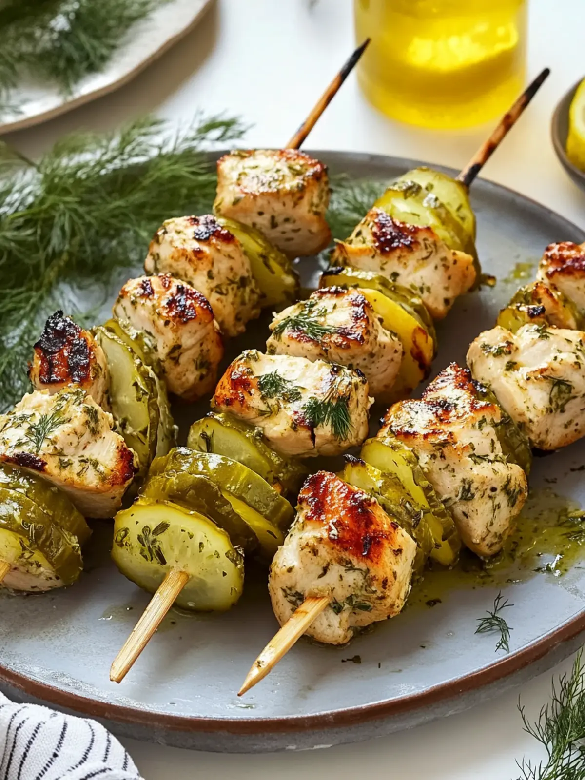 Dill Pickle Chicken Skewers That'll Wow Your Taste Buds 4 Dill Pickle Chicken Skewers