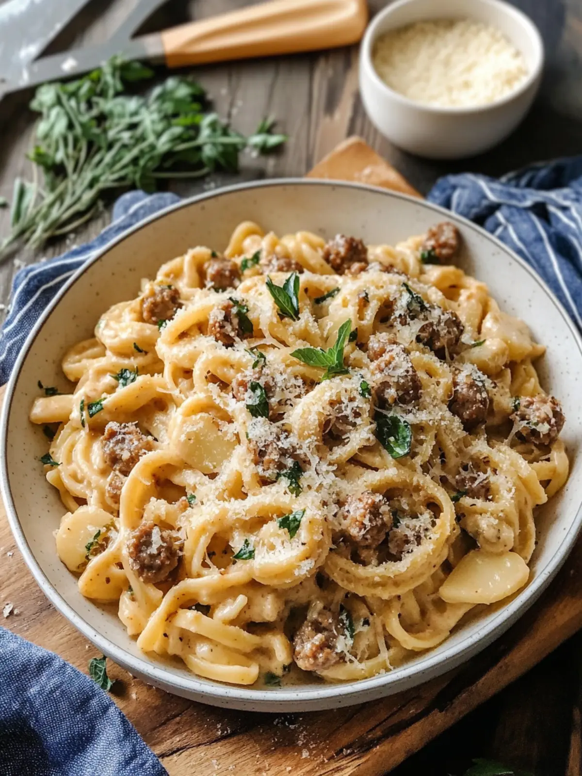 Creamy Apple Gouda Sausage Pasta: Your Cozy 30-Minute Meal 4 Creamy Apple Gouda Sausage Pasta