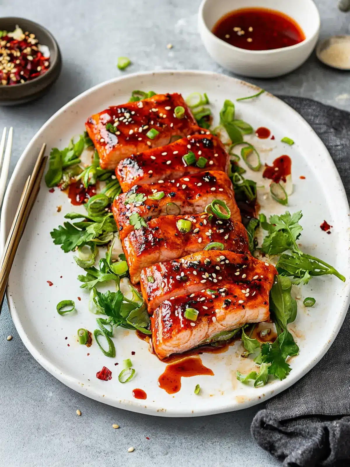 Sweet & Spicy Gochujang Salmon Perfect for Quick Dinners 4 Gochujang Salmon