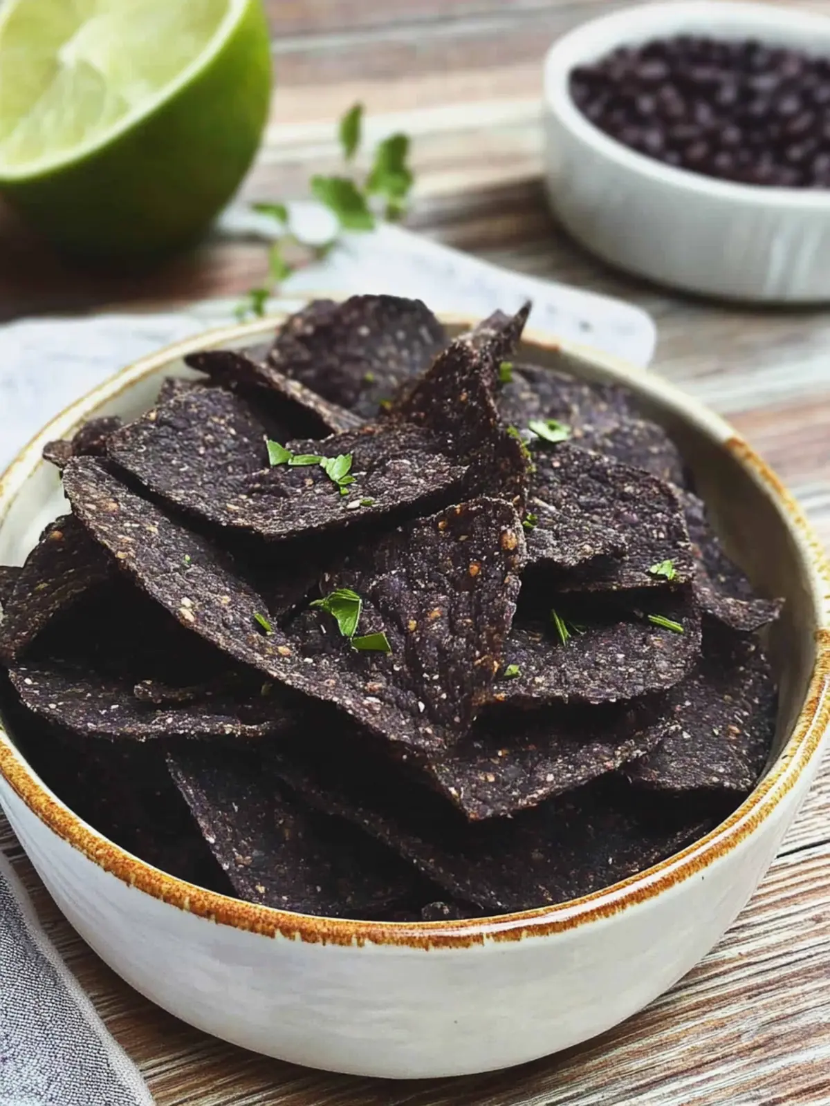 Crispy Black Bean Chips That Elevate Snack Time Fun 3 Black Bean Chips