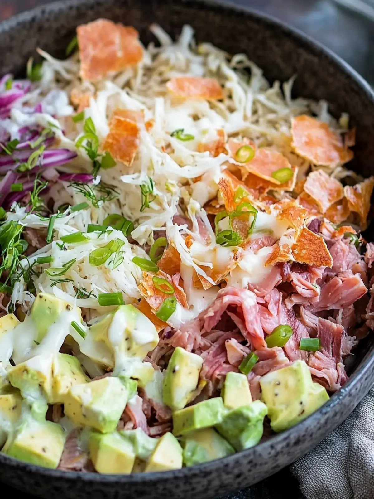 Delicious Reuben in a Bowl Perfect for Cozy Nights 2 Reuben in a Bowl