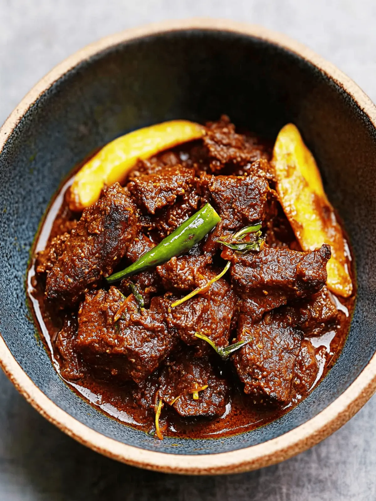 Savory Beef Rendang: A Flavorful Adventure Awaits 4 Beef Rendang