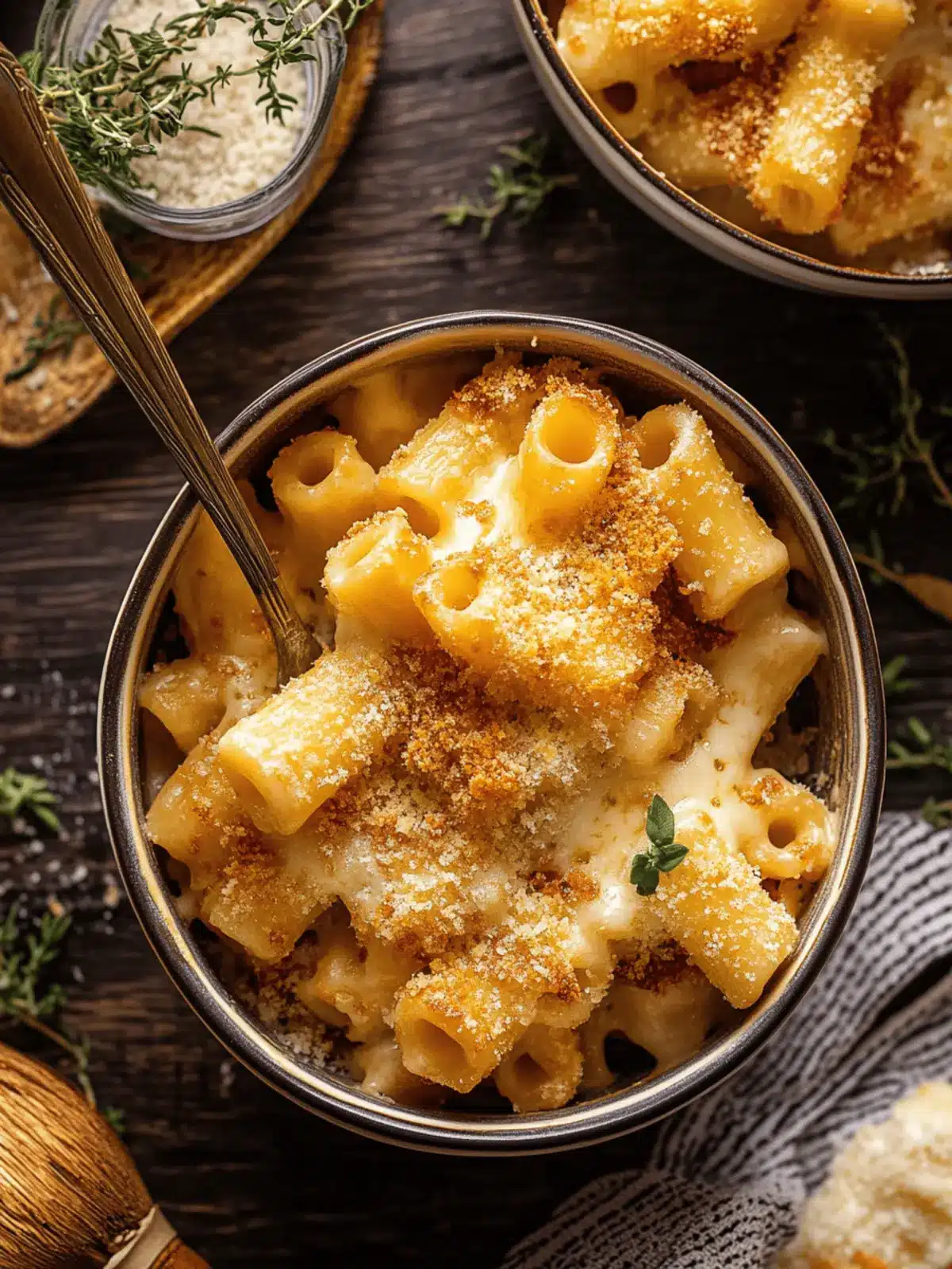 Smoky Baked Mac + Cheese Rigatoni That's Ultra Creamy and Delicious 4 Smoked Baked Mac + Cheese Rigatoni