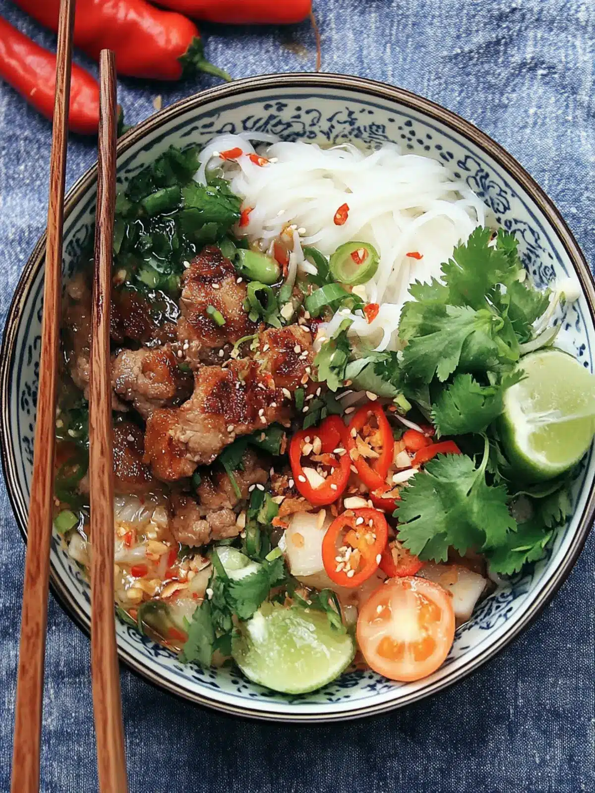 Delicious Bun Cha Vietnamese Noodle Bowl You ll Love Making 2 Bun Cha Vietnamese Noodle Bowl