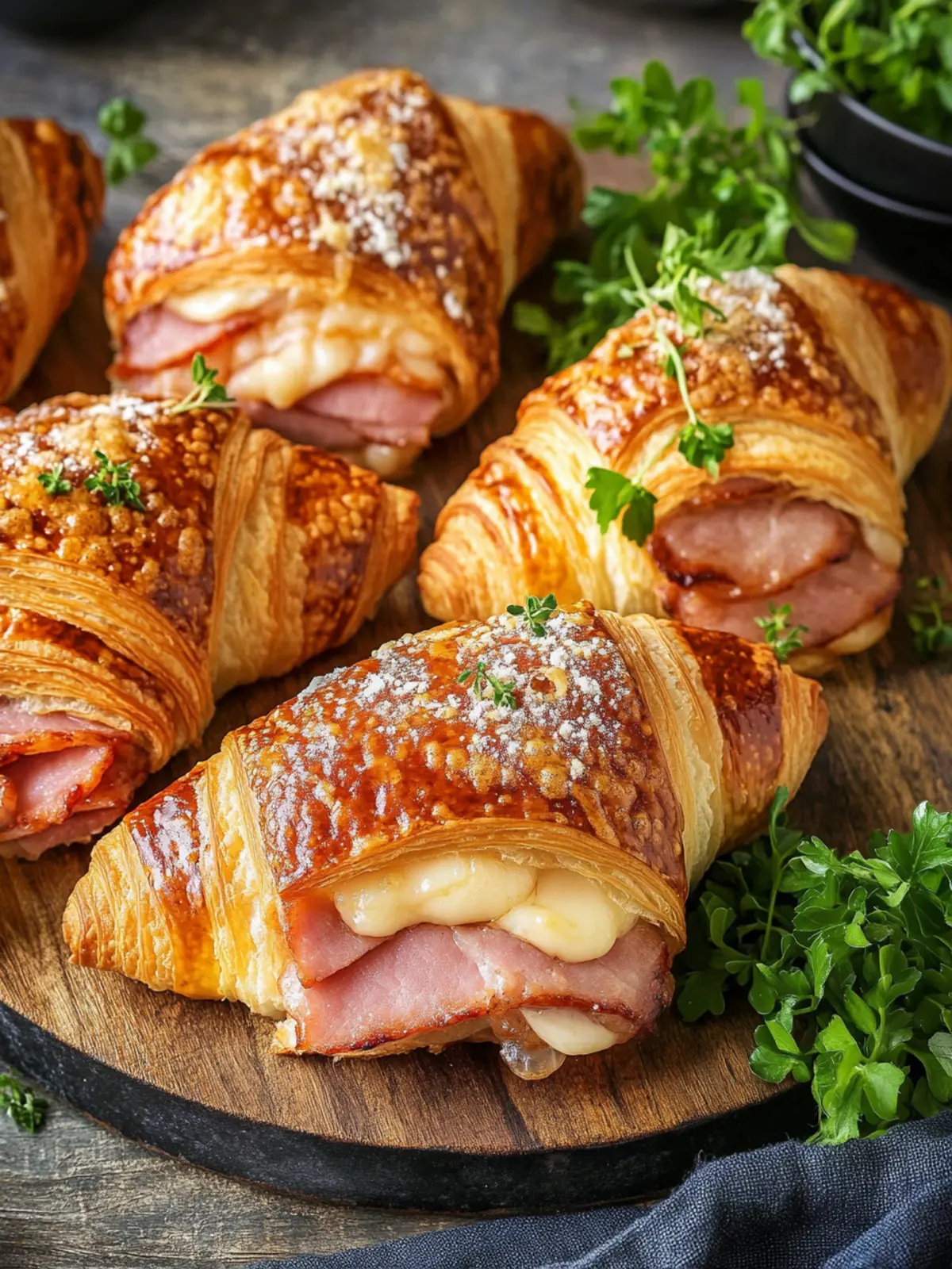 Irresistible Baked Ham and Cheese Croissants You ll Love 2 Baked Ham and Cheese Croissants