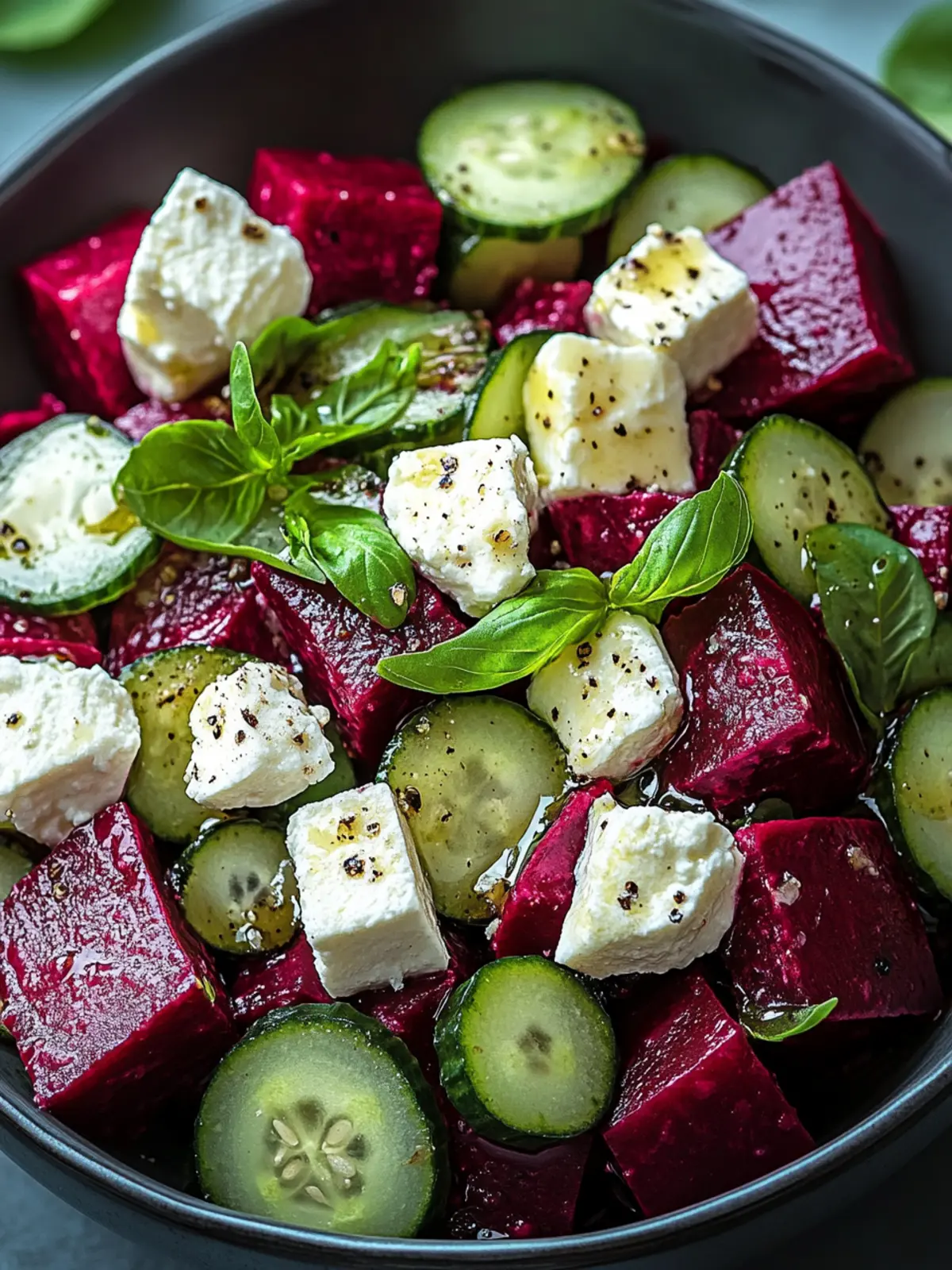 Easy Beet Salad with Feta and Cucumbers Delight for Fresh Flavor 4 Easy Beet Salad with Feta and Cucumbers Delight