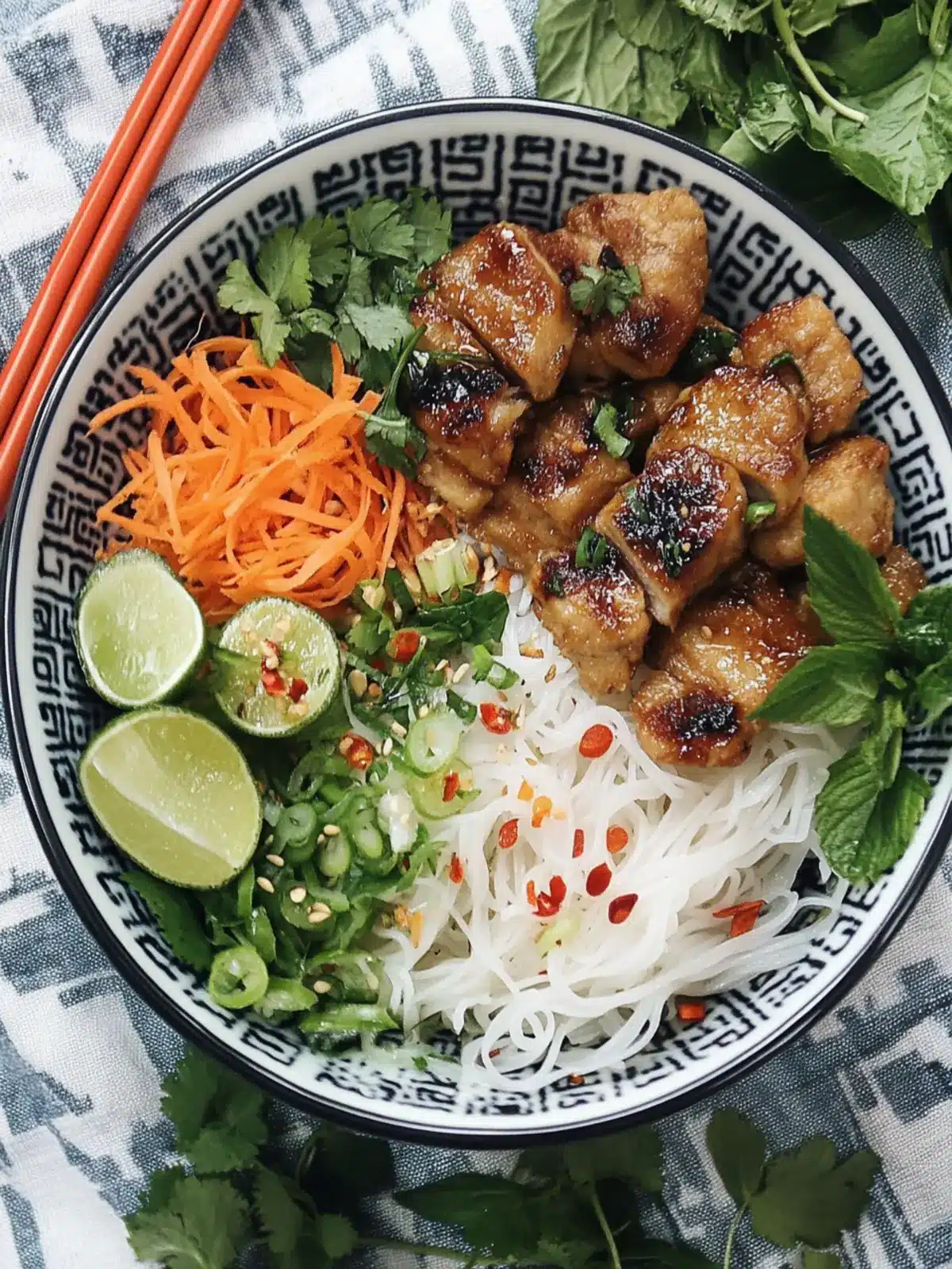 Delicious Bun Cha Vietnamese Noodle Bowl You ll Love Making 4 Bun Cha Vietnamese Noodle Bowl