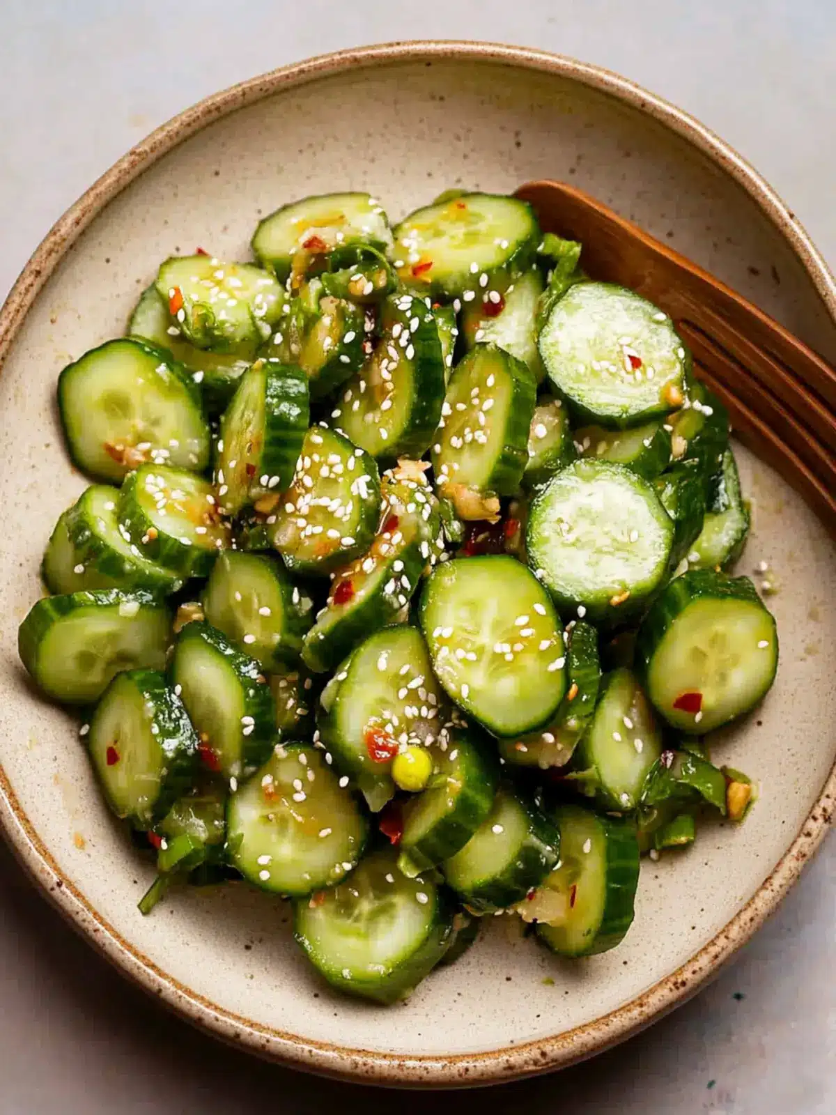 Tangy Spicy Cucumber Salad in Just 5 Minutes Bliss 3 Spicy Cucumber Salad
