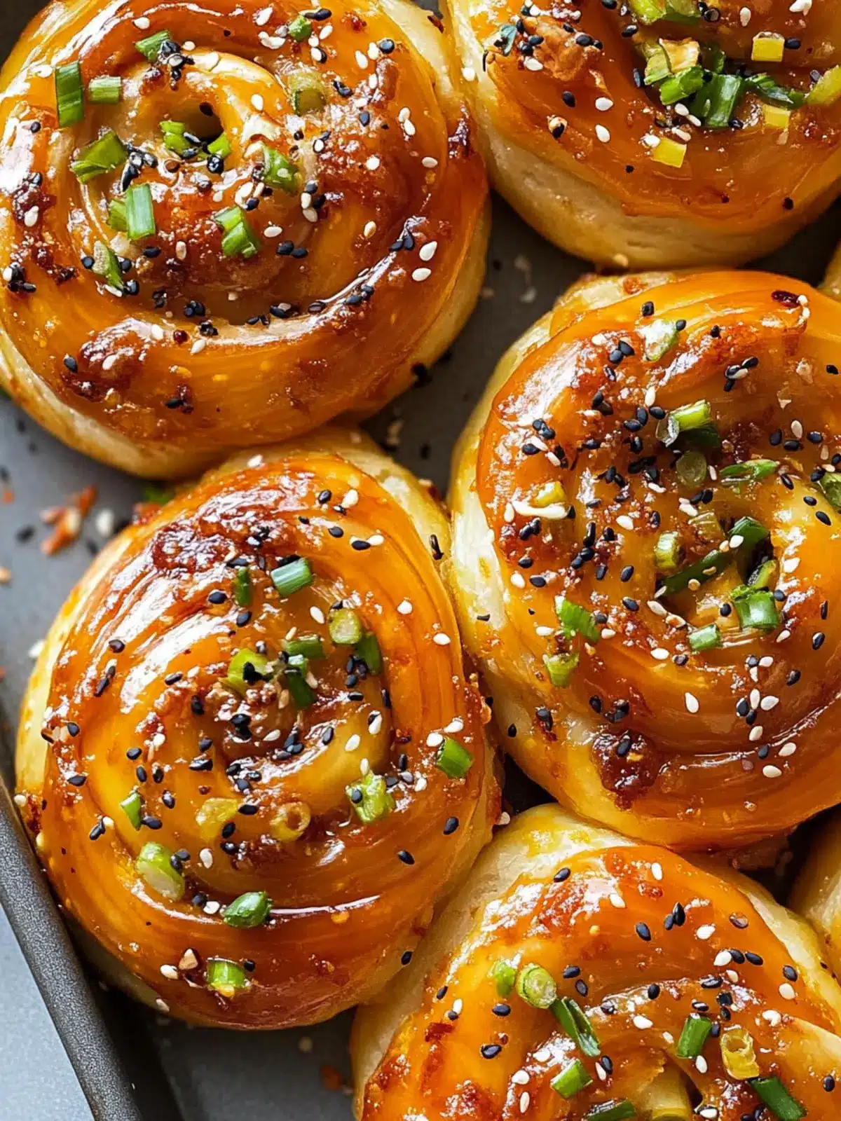 Irresistible Cheesy Gochujang & Spring Onion Swirls to Love 3 Cheesy Gochujang & Spring Onion Swirls