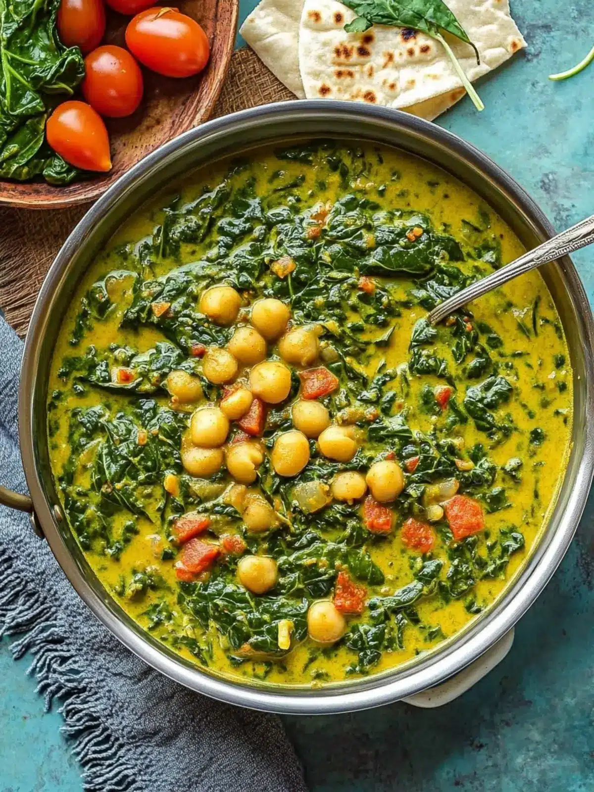 Savory Chana Saag Curry That Will Wow Your Taste Buds 3 Chana Saag Curry