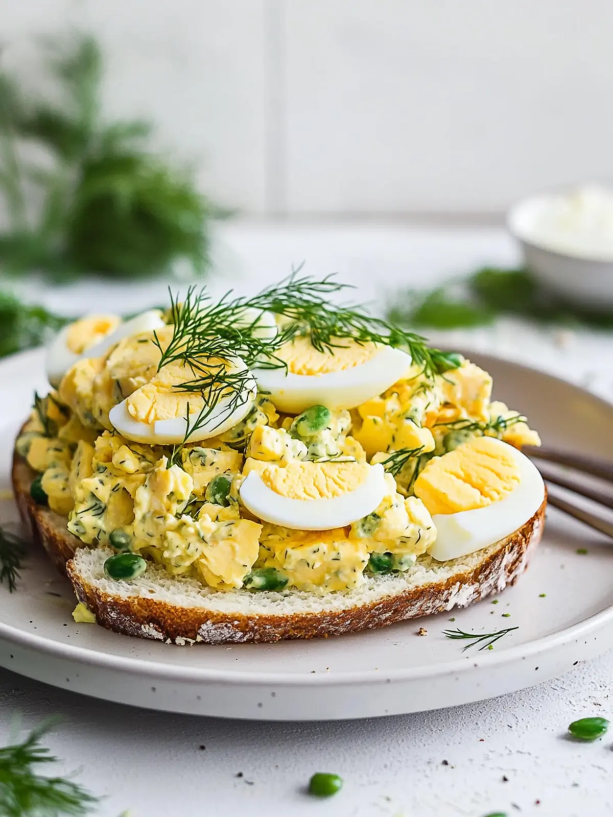 High Protein Egg Salad with Dill for Healthy Meal Prep Bliss 2 High Protein Egg Salad with Dill