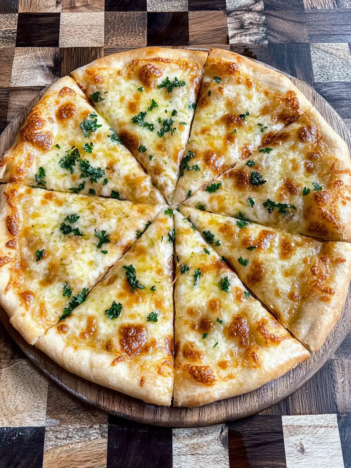 High Protein Cheesy Garlic Pizza Ready in Just 20 Minutes 4 High Protein Cheesy Garlic Pizza
