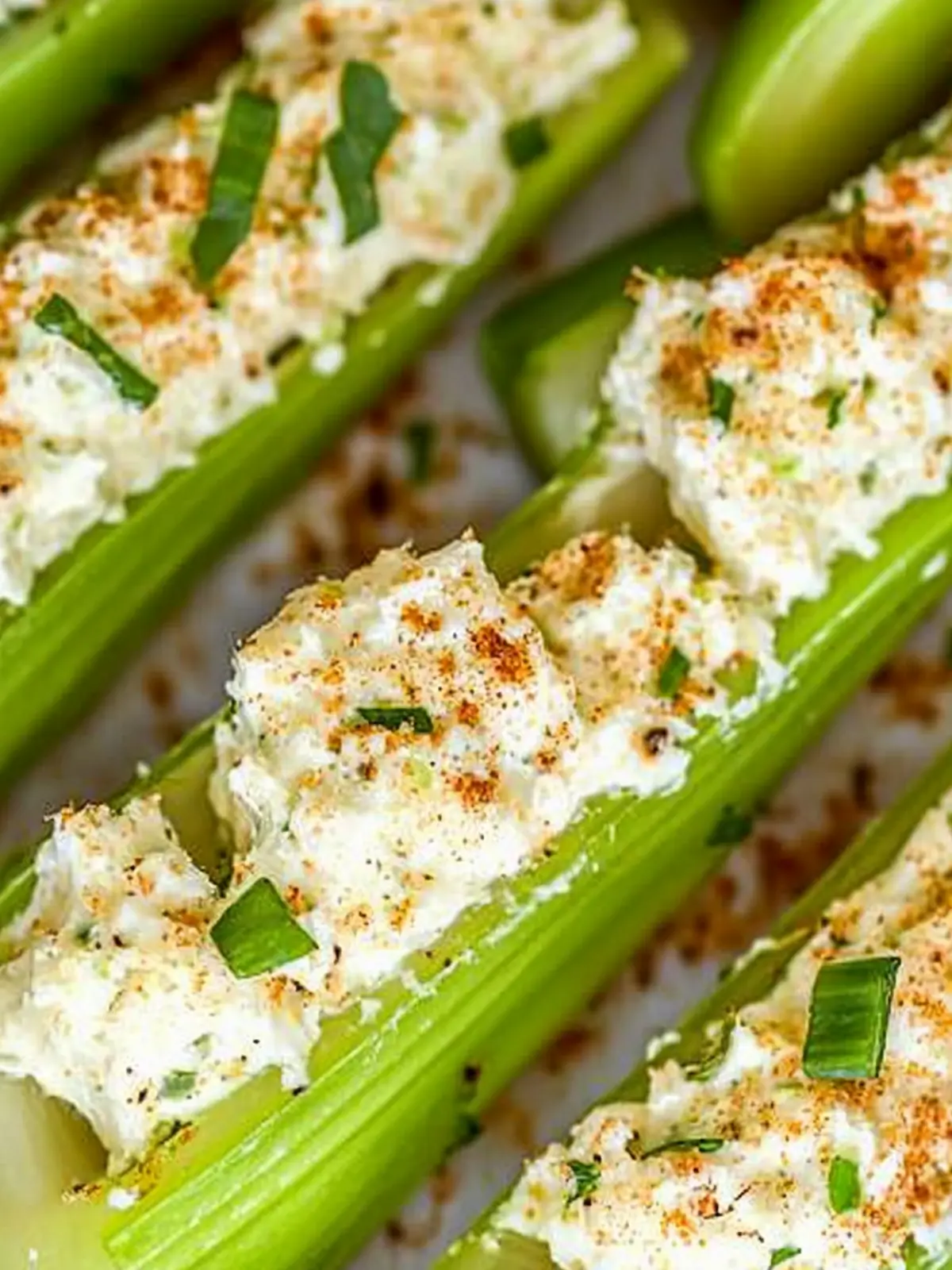 Deliciously Easy Italian Cream Cheese Stuffed Celery Snack 4 Italian Cream Cheese Stuffed Celery