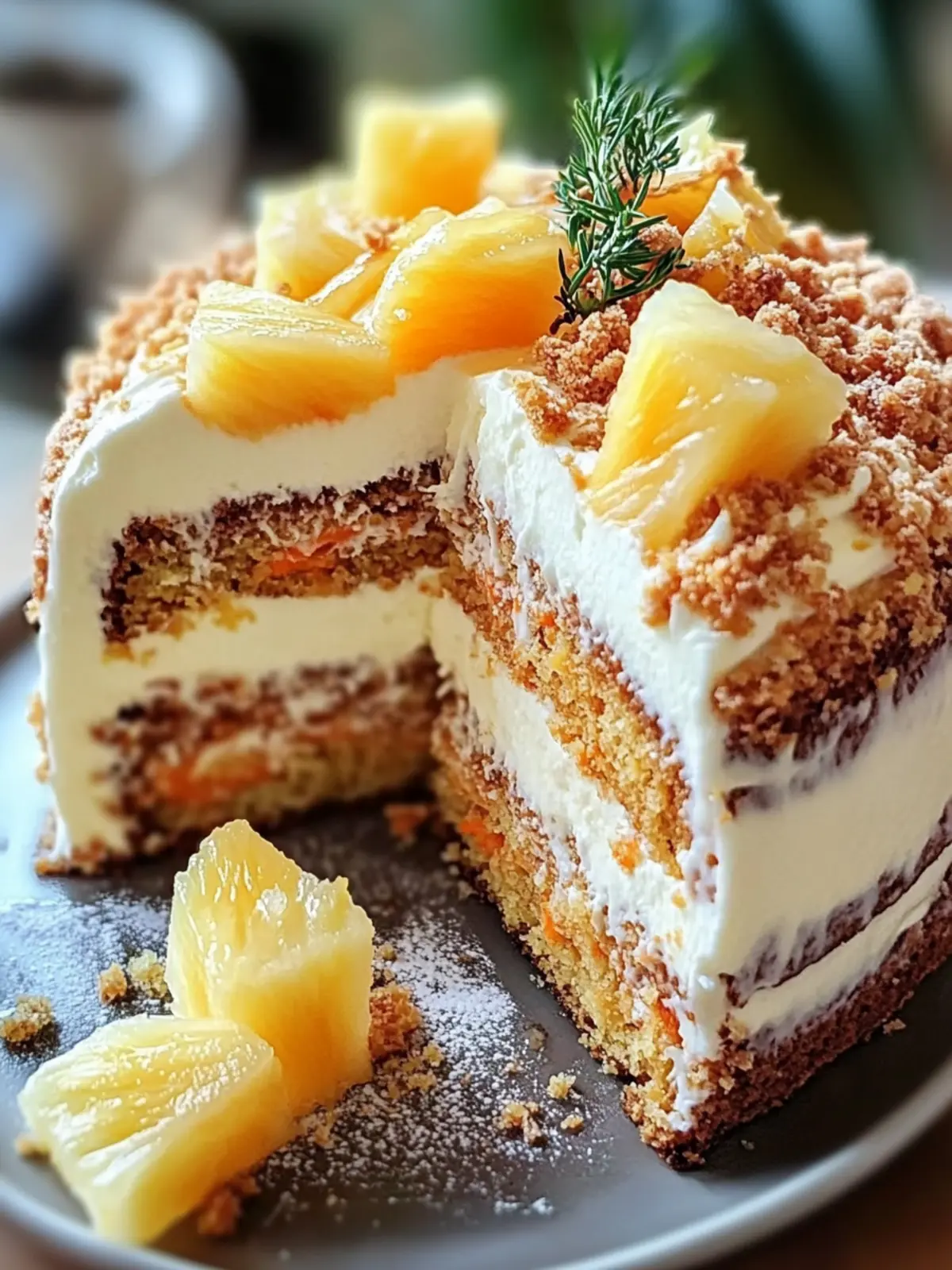 Delicious Hawaiian Carrot Pineapple Cake That Will Wow You 2 Hawaiian Carrot Pineapple Cake