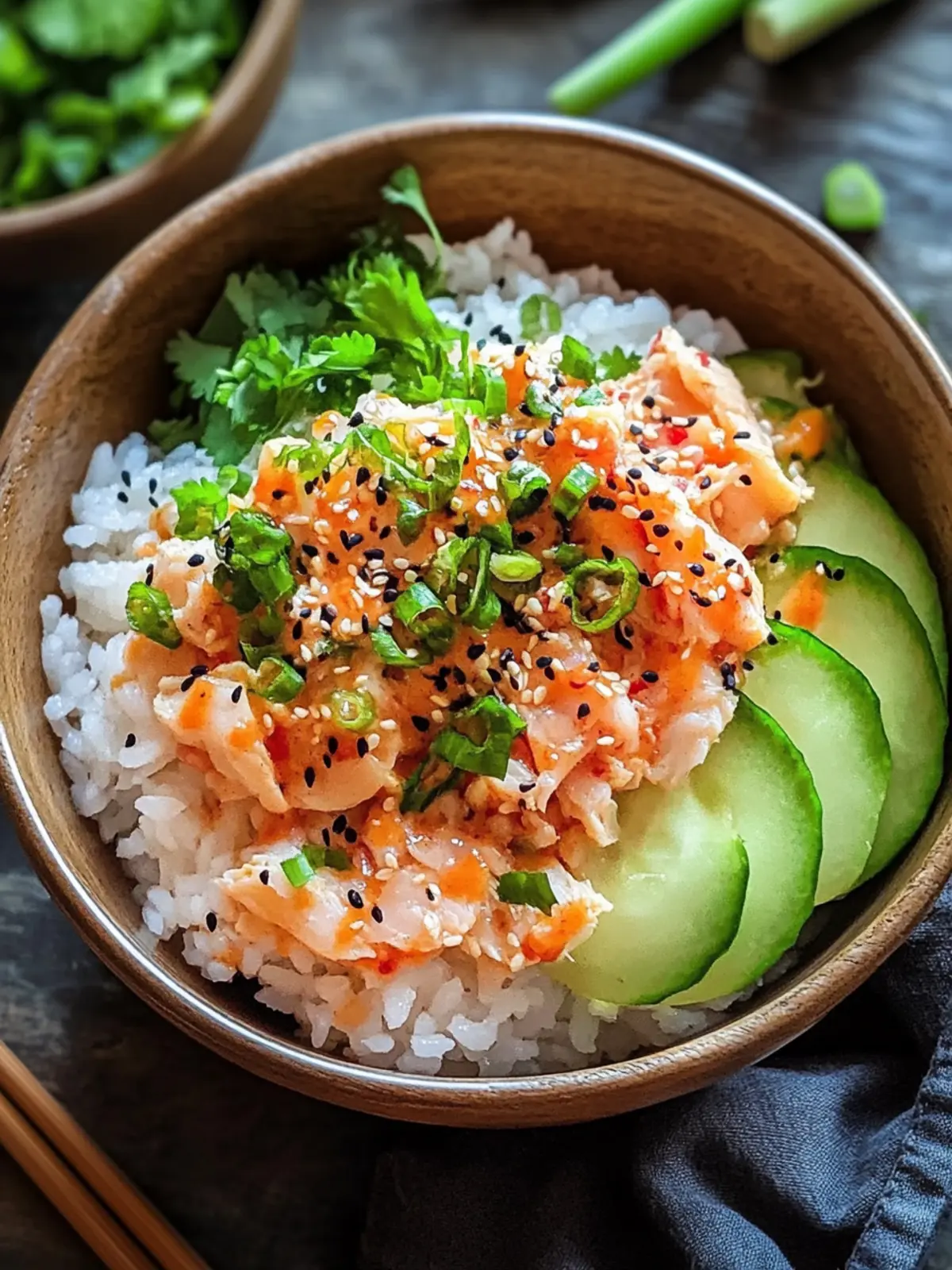 Savory Spicy Crab Sushi Bowls for Easy Weeknight Dinners 4 Savory Spicy Crab Sushi Bowls