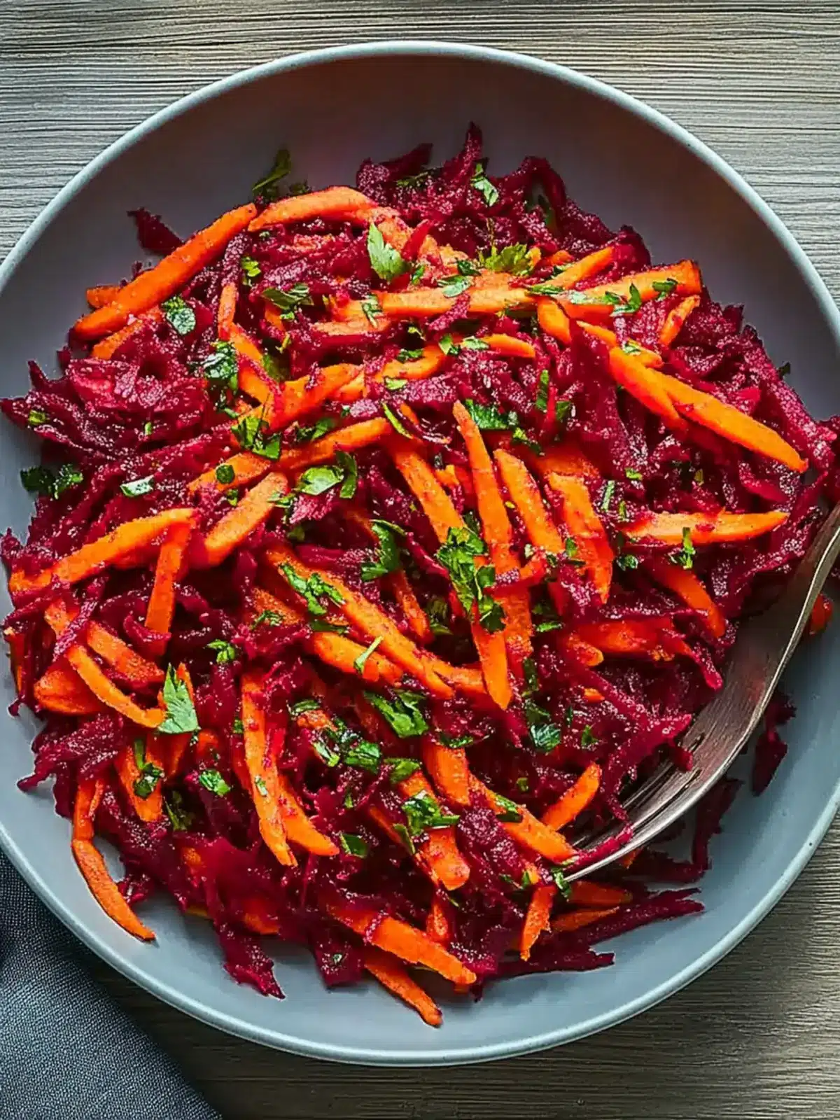 Refreshing Simple No-Cook Grated Beet & Carrot Salad Delight 3 Simple No-Cook Grated Beet & Carrot Salad