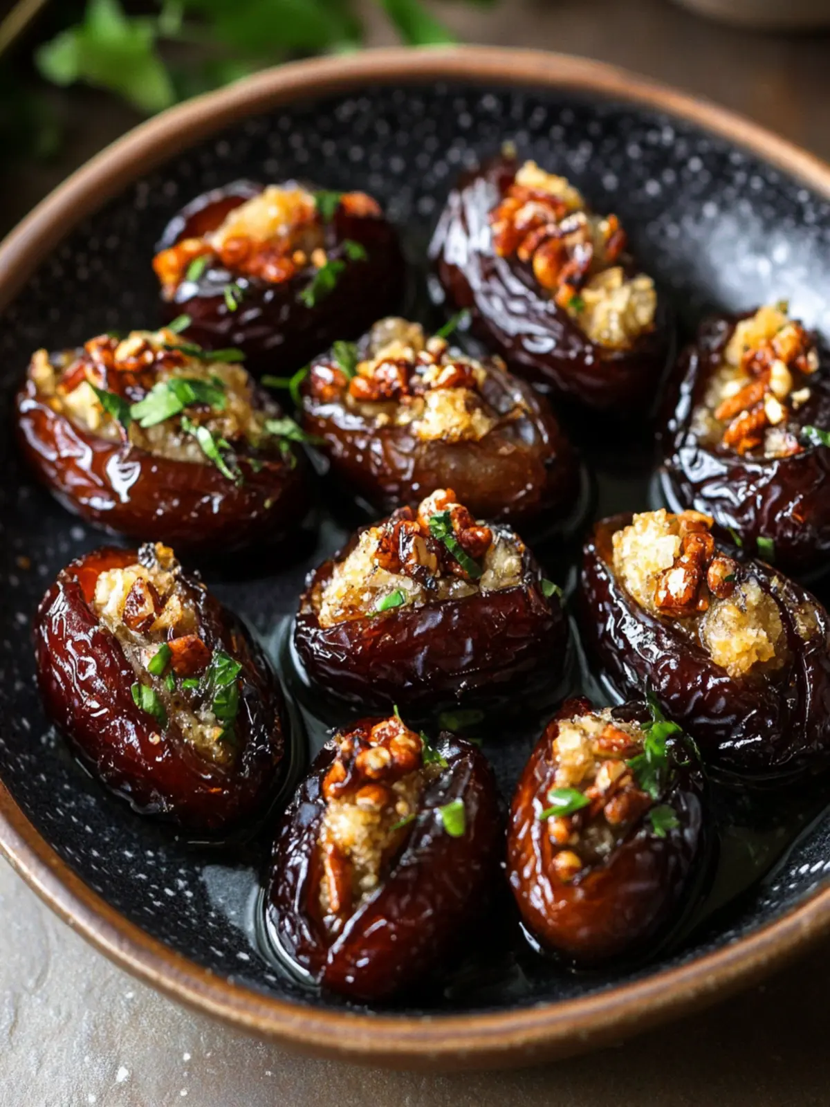 Roasted Stuffed Dates: Irresistible Appetizer You'll Love 3 Roasted Stuffed Dates