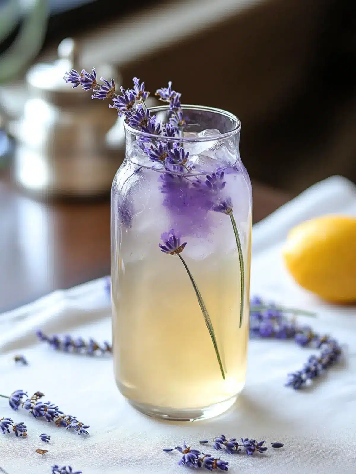 Lavender Iced Tea Your New Favorite Elegant Summer Cooler 2 Lavender Iced Tea Elegant Floral Summer Cooler