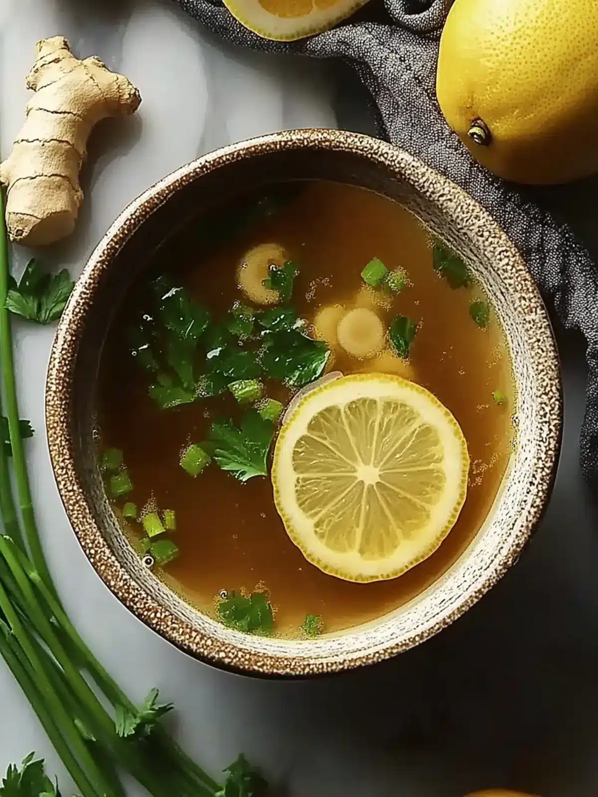 Nourish Yourself with Healing Miso-Ginger Lemon Detox Broth 4 Healing Miso-Ginger Lemon Detox Broth