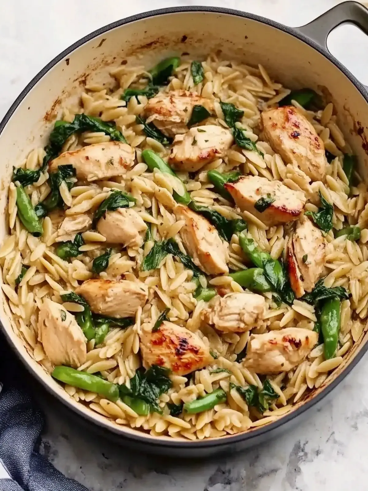 Juicy High Protein Chicken Orzo: Your 30-Minute Family Favorite 3 Juicy High Protein Chicken Orzo