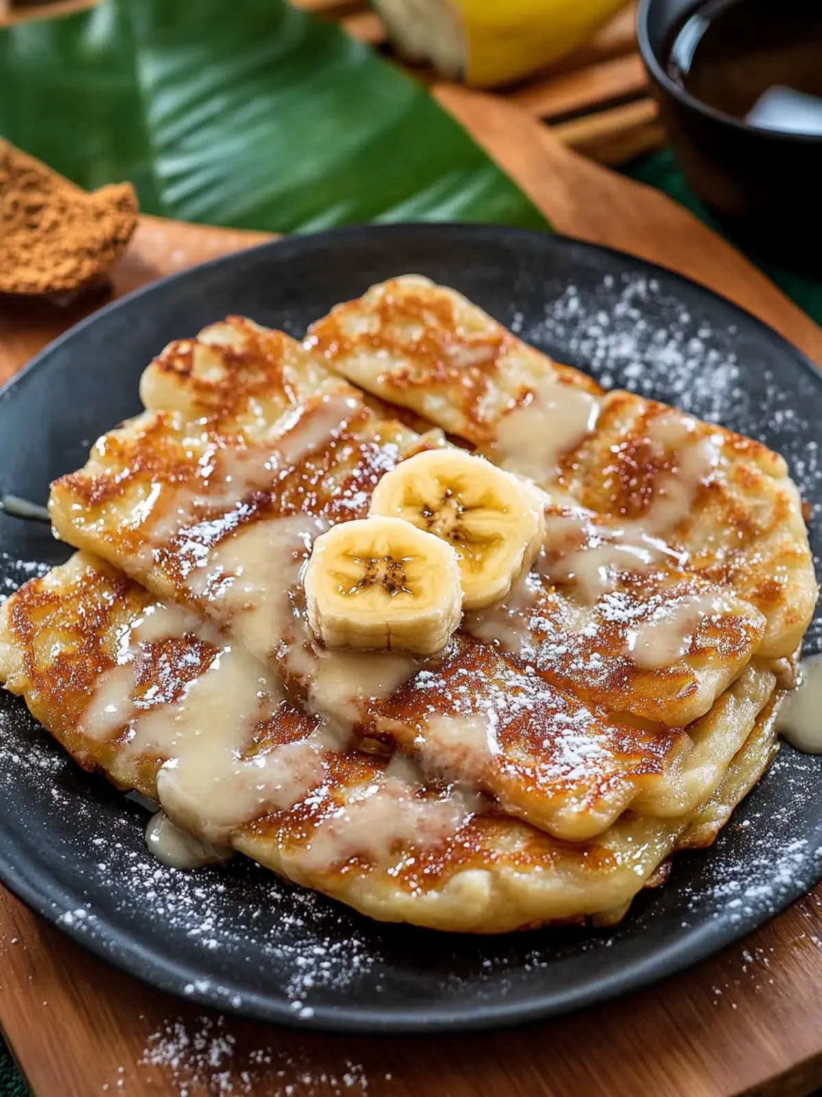 Irresistible Thai Banana Roti: Street Food Pancakes Recipe 2 Thai Banana Roti (Banana Pancakes) Street Food Style