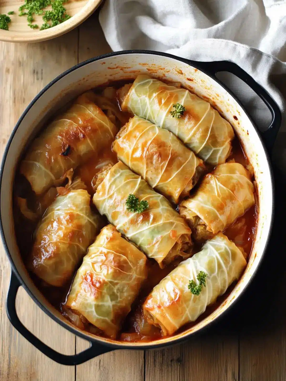 Savory Vegan Cabbage Rolls Stuffed with Mushrooms and Lentils 2 Vegan Cabbage Rolls