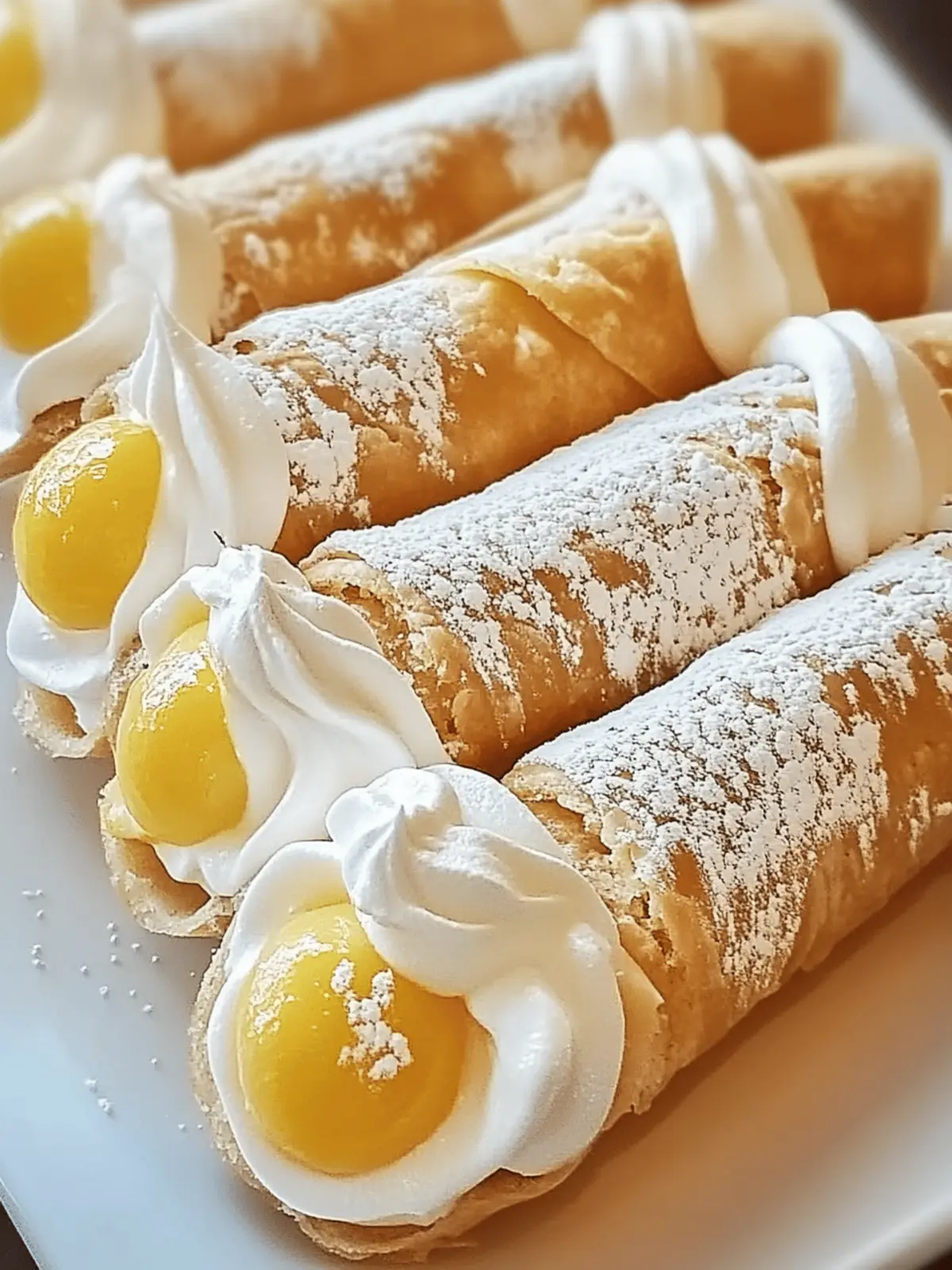 Lemon Meringue Pie Cannoli: A Sweet Twist on Tradition 3 Lemon Meringue Pie Cannoli