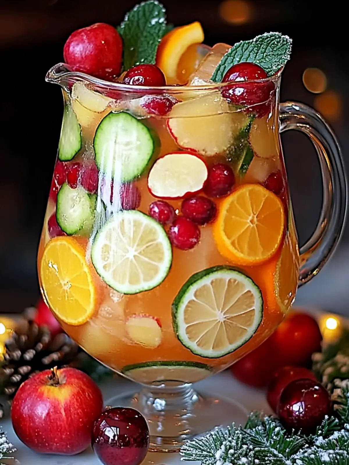 Festive Non-Alcoholic Christmas Sangria to Brighten Your Holidays 4 Non-Alcoholic Christmas Sangria