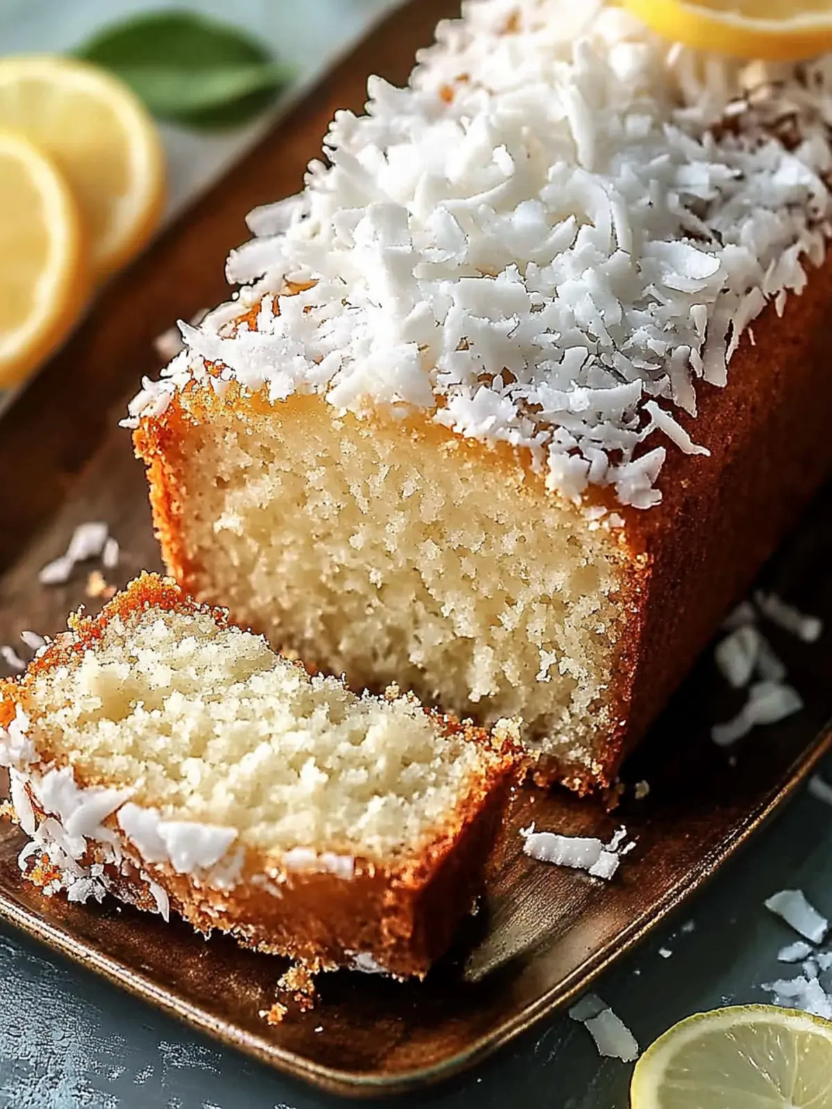 Deliciously Moist Coconut Loaf Cake for a Tropical Treat 2 Coconut Loaf Cake